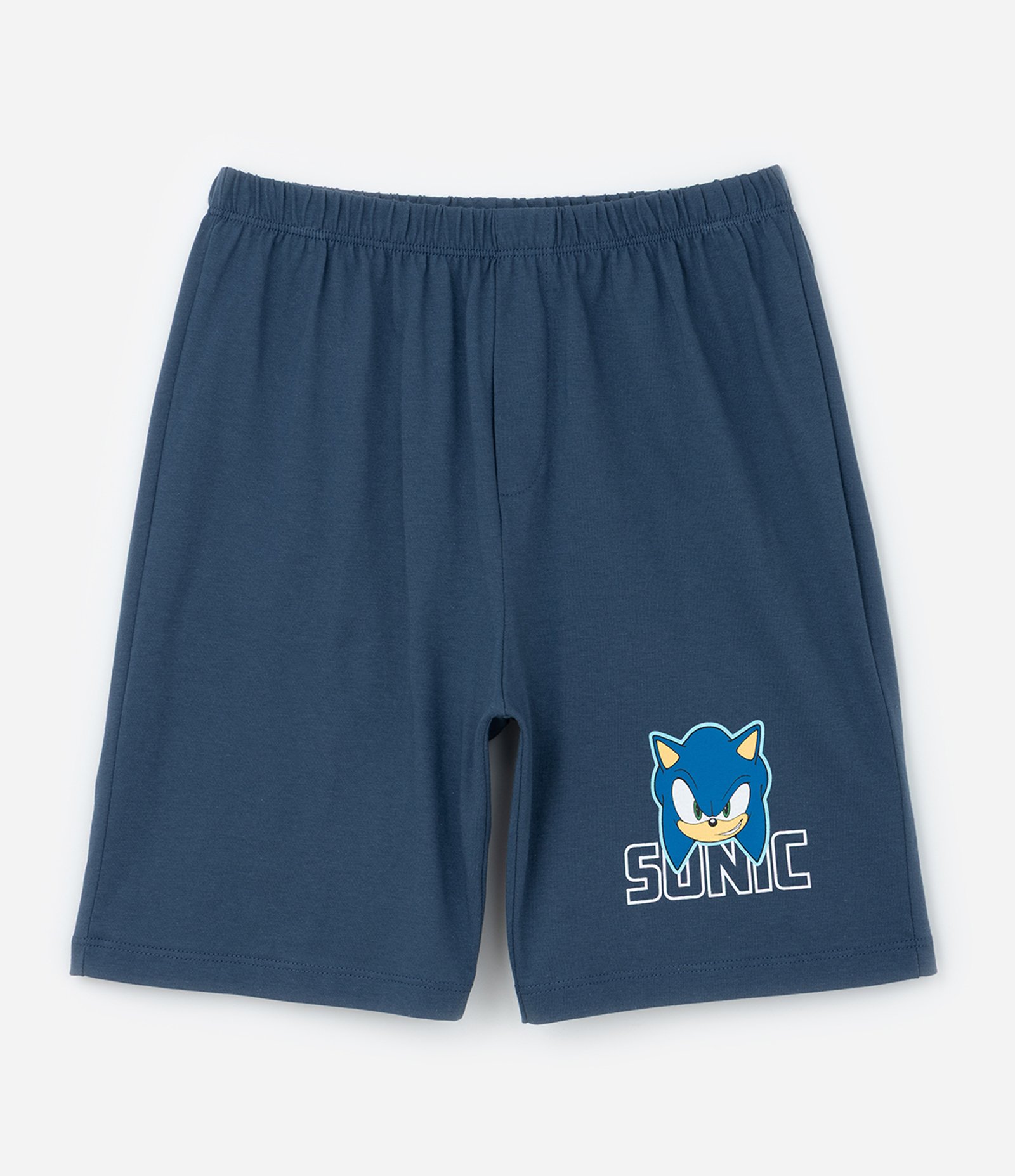 Pijama Infantil com Estampa do Sonic - Tam 5 a 14 Anos Azul 4