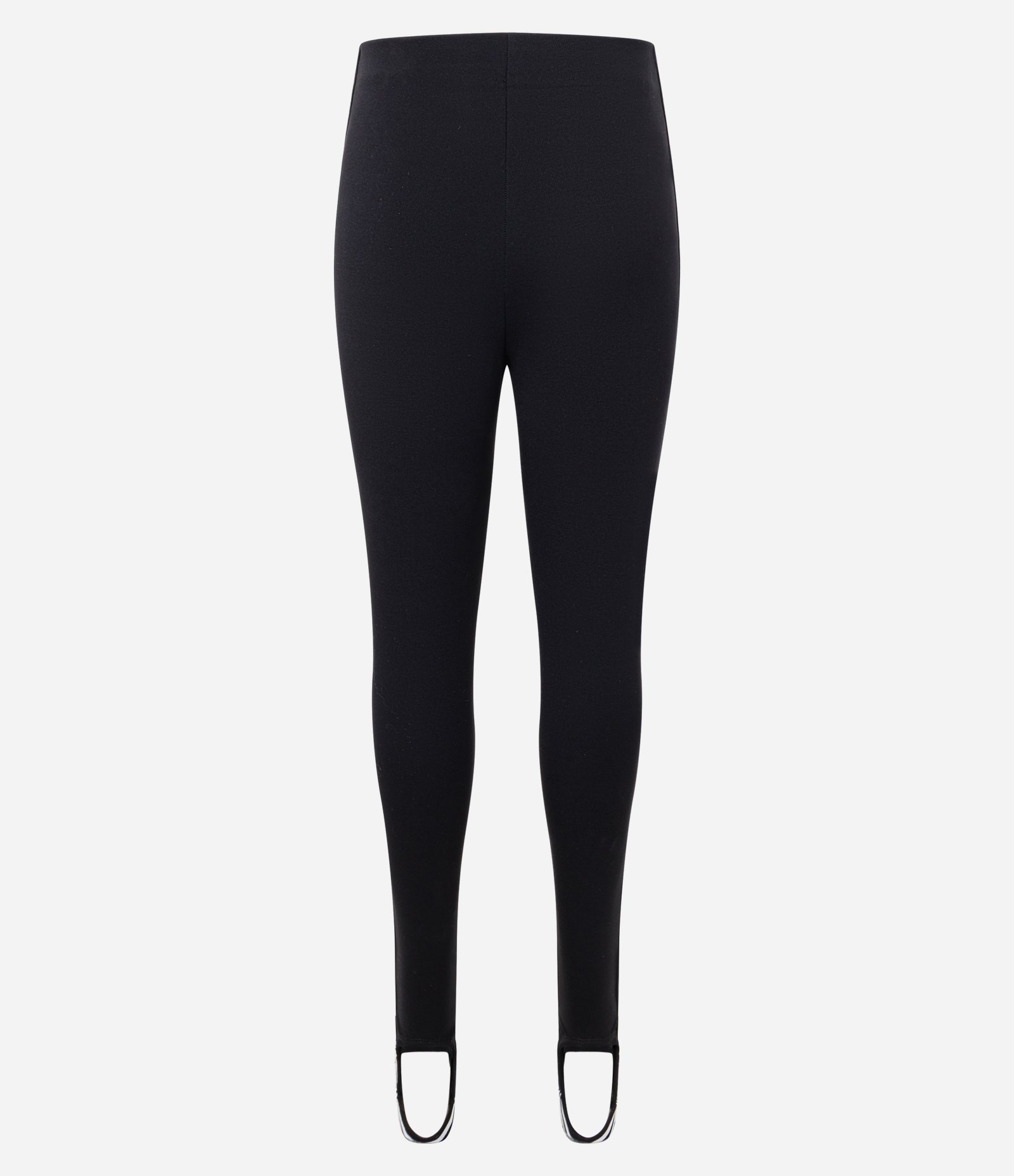 Calça Legging em Ribana com Pézinho Preto 12