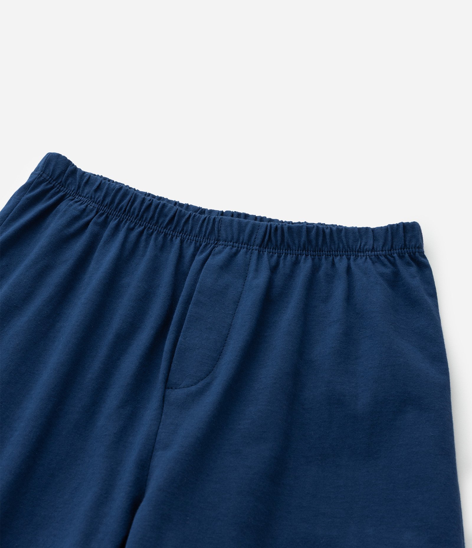 Pijama Infantil com Estampa do Stitch Ohana - Tam 2 a 14 Anos Bege/Azul 6