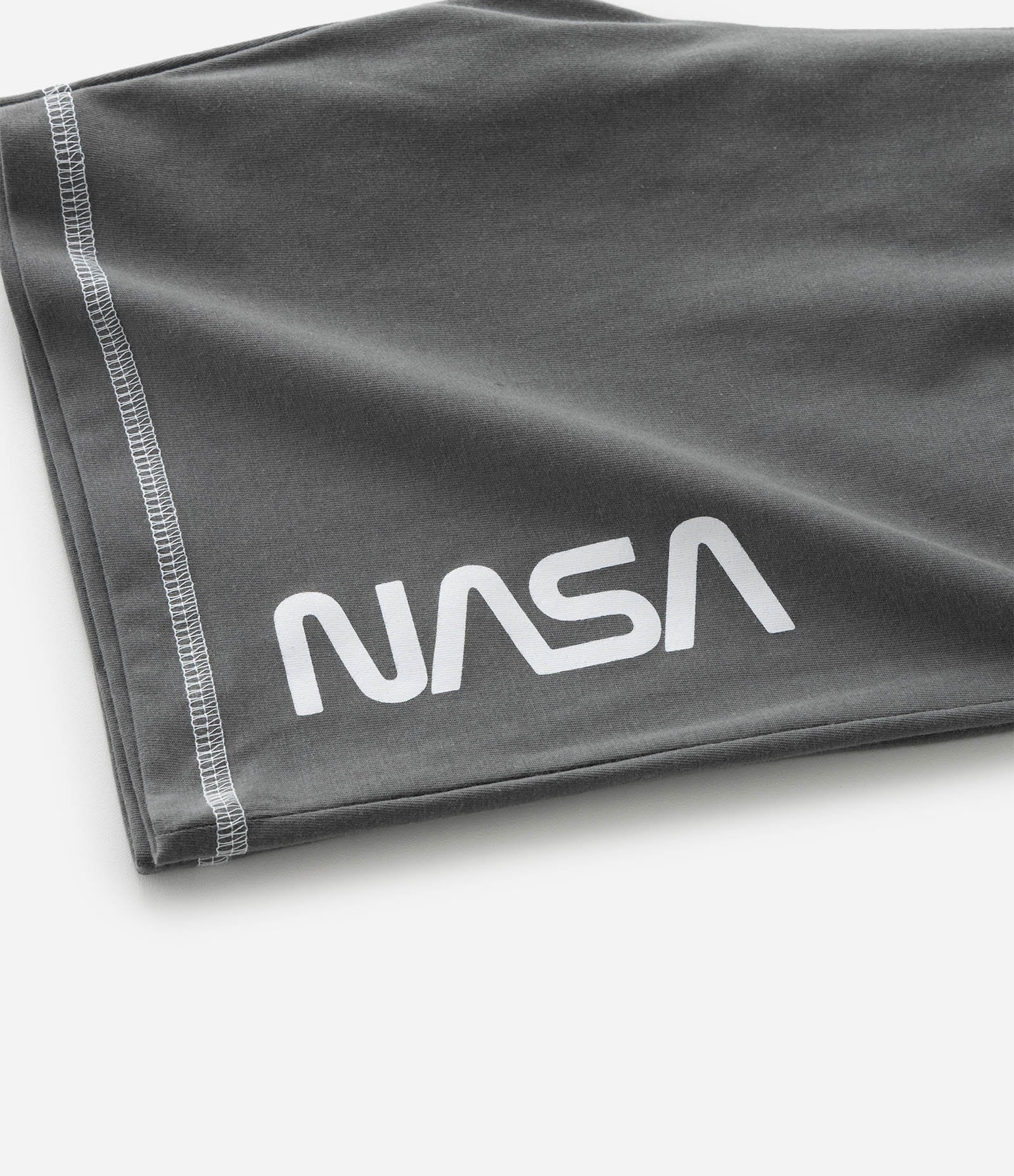 Pijama Infantil com Estampa NASA - Tam 5 a 14 Anos Cinza 8