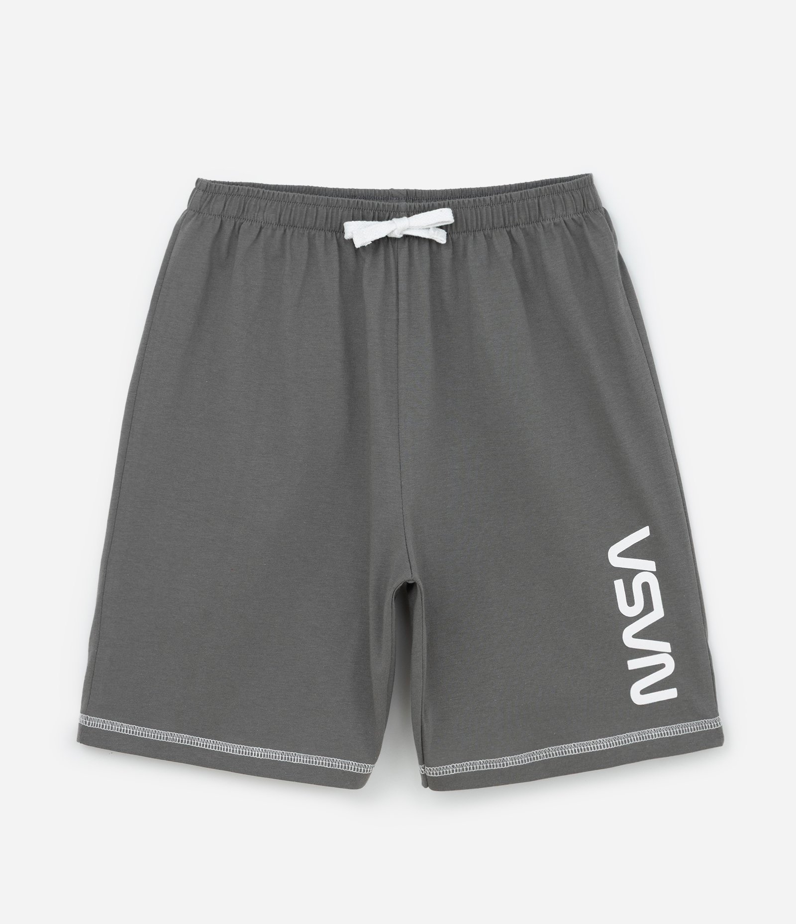 Pijama Infantil com Estampa NASA - Tam 5 a 14 Anos Cinza 4