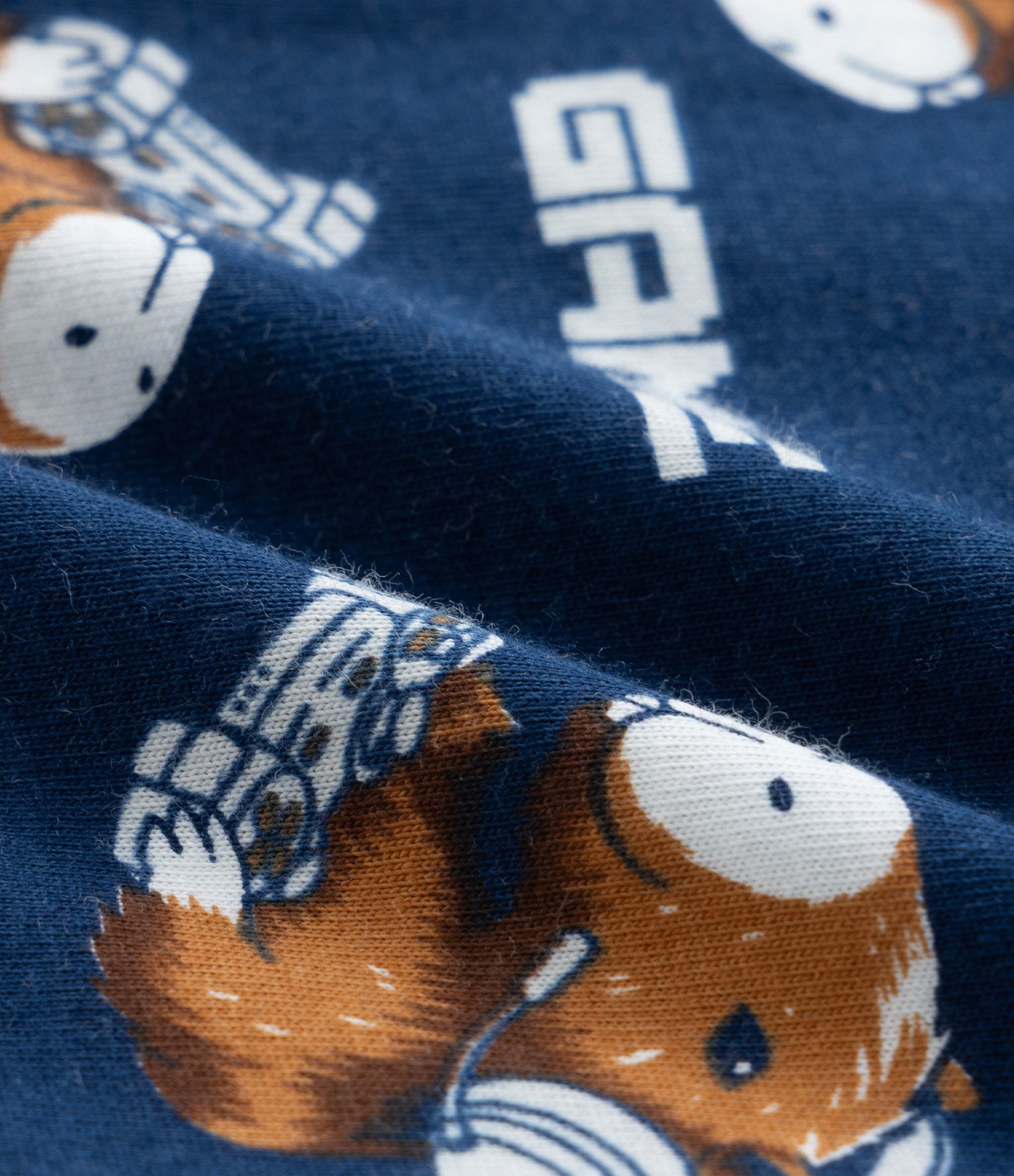 Pijama Infantil com Estampa Capivara Gamer - Tam 7 a 16 Anos Azul/Cinza 6