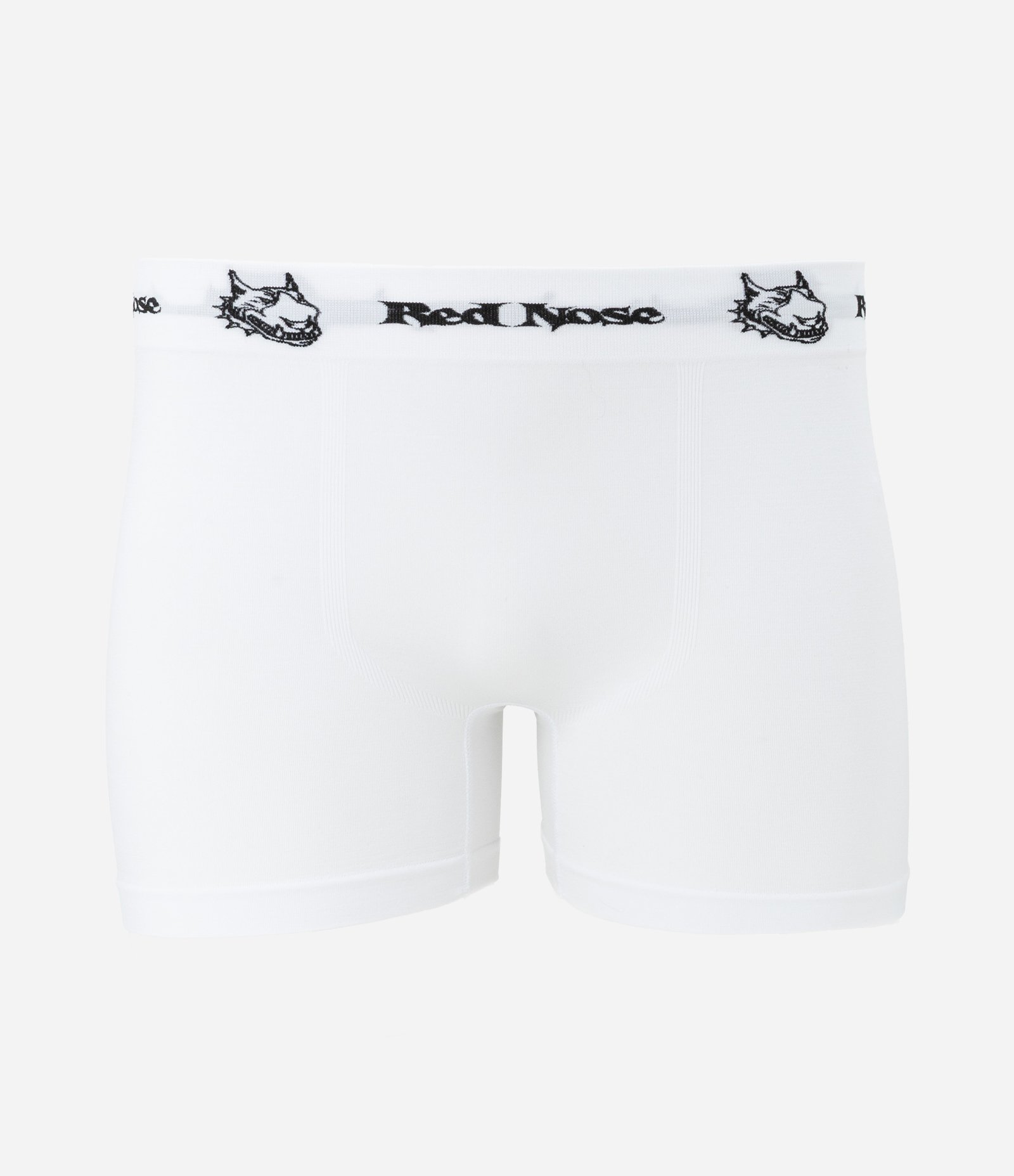 Cueca Boxer em Microfibra com Cós Elástico Red Nose Branco 1