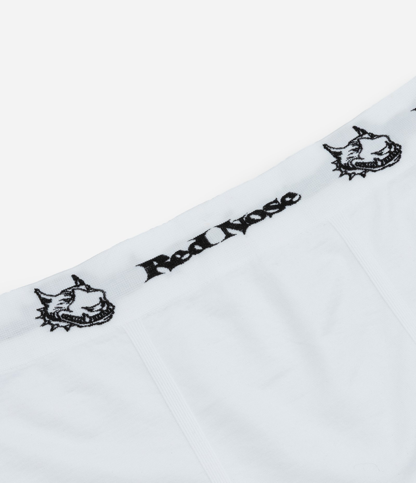 Cueca Boxer em Microfibra com Cós Elástico Red Nose Branco 2