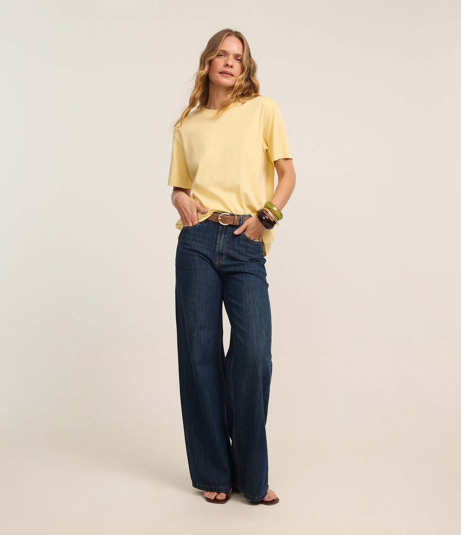 Camiseta em Algodão Peruano com Gola Redonda 2