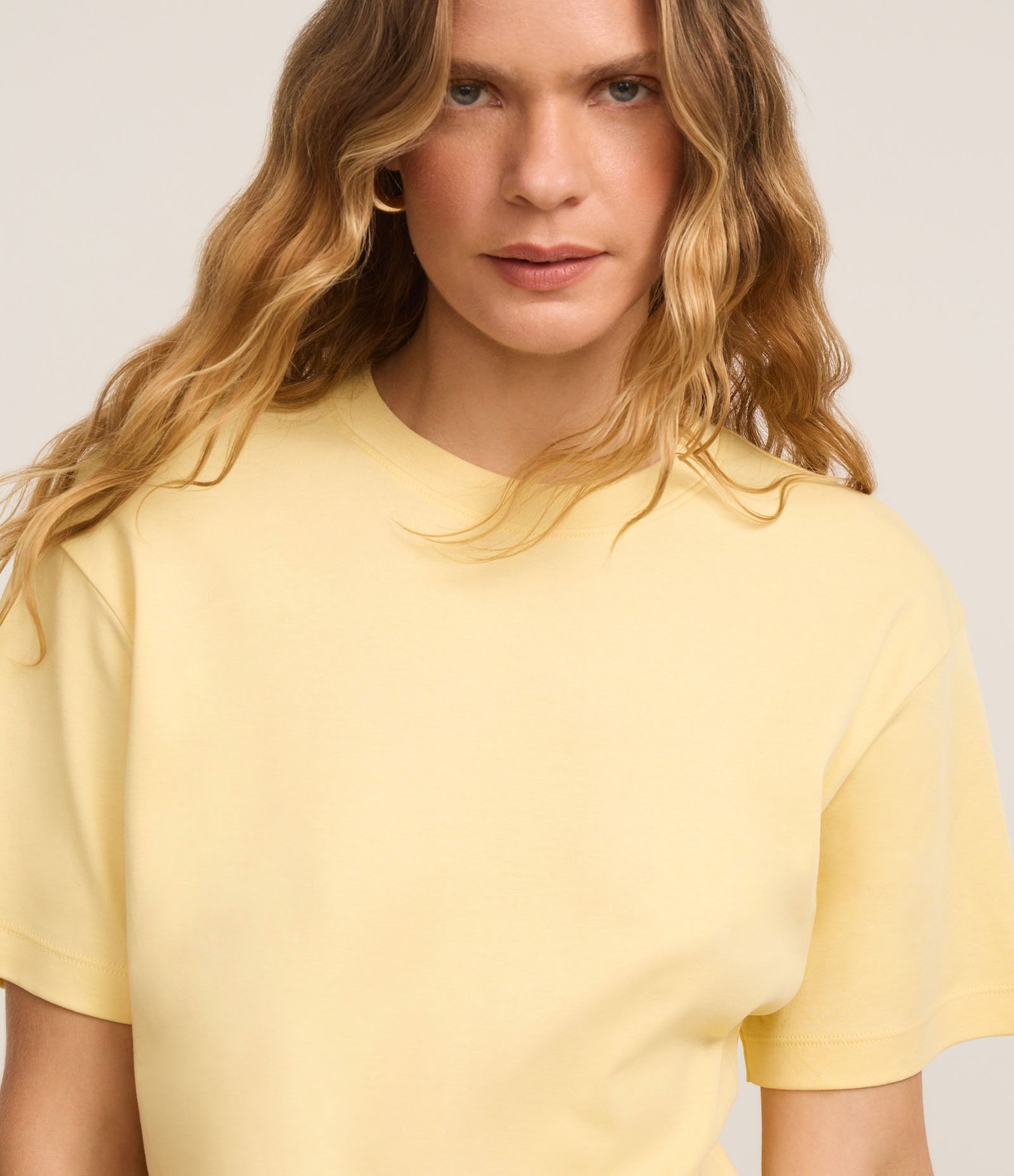 Camiseta em Algodão Peruano com Gola Redonda 3