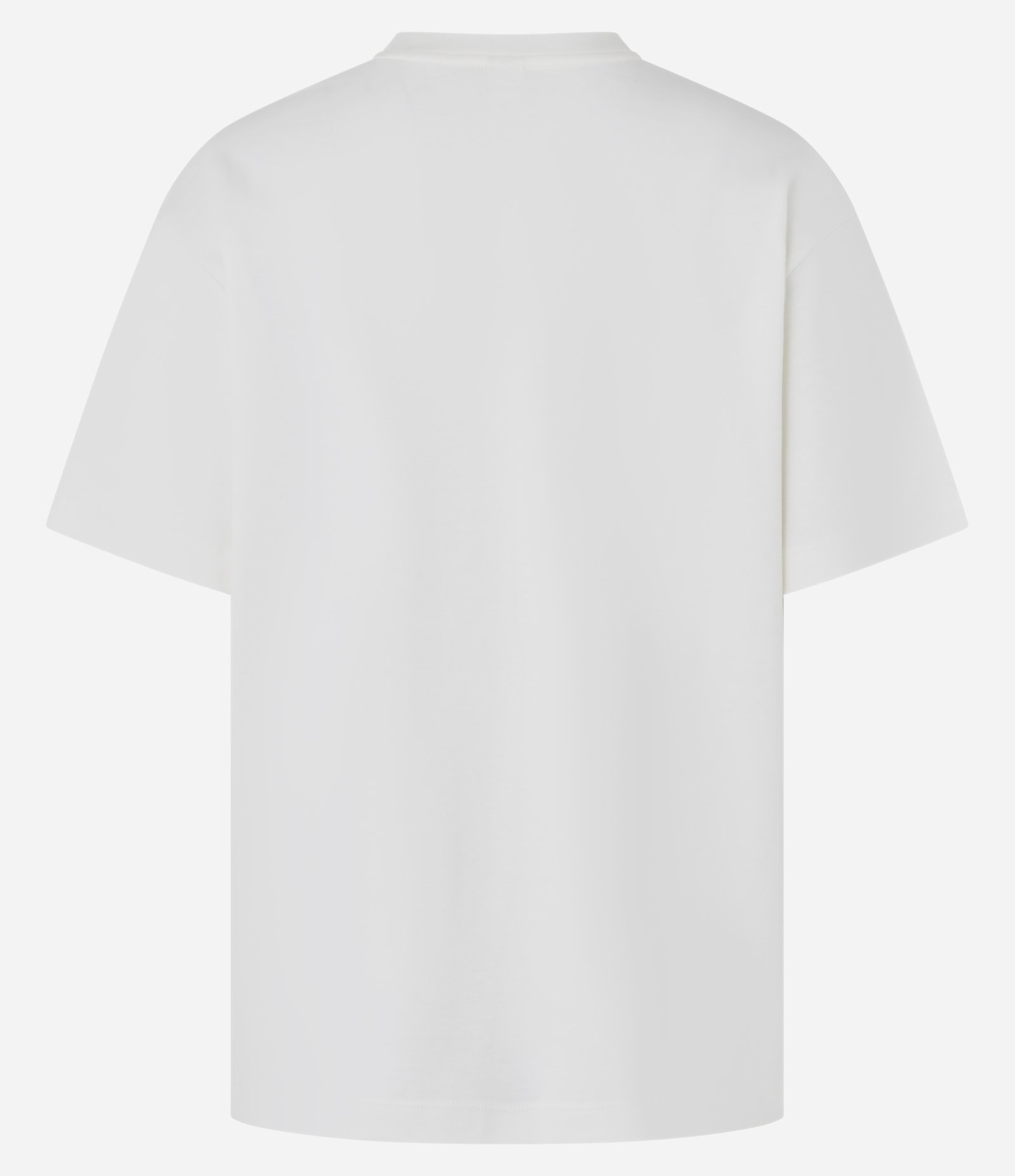 Camiseta em Algodão Peruano com Gola Redonda Off White 2