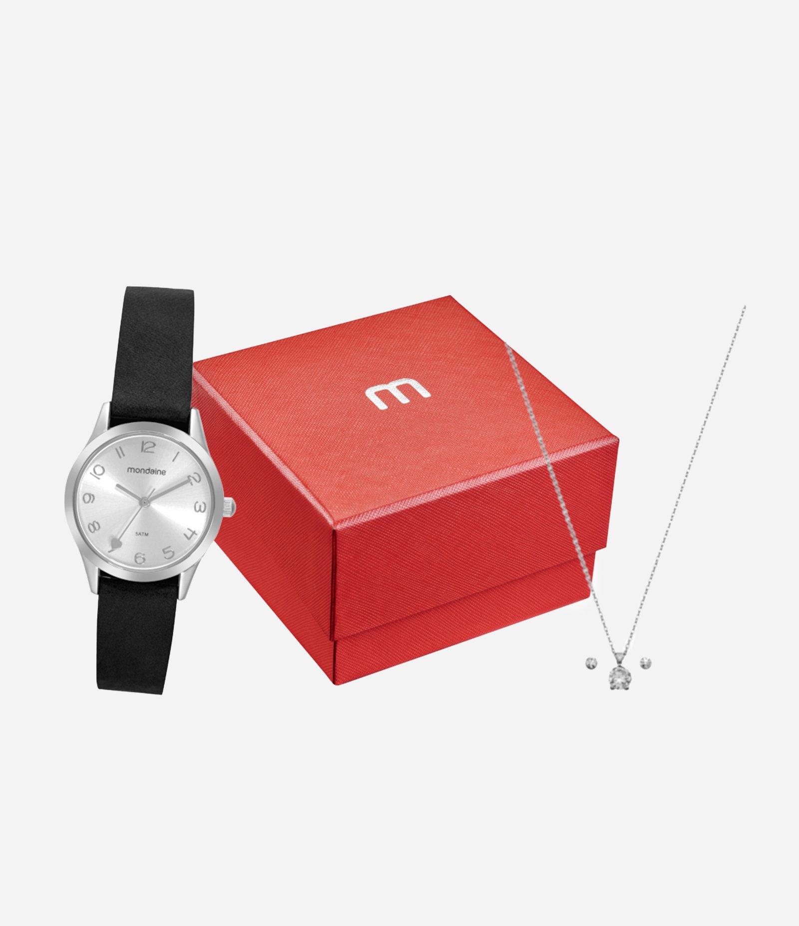 Relógio Analógico Feminino Mondaine Prata 1