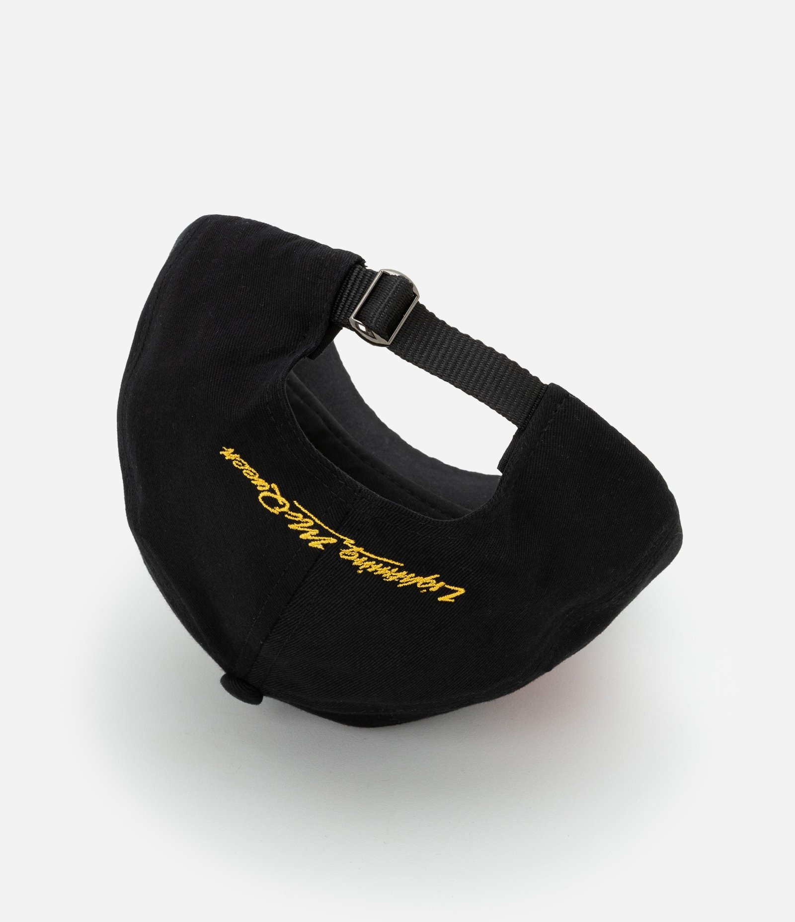 Boné em Sarja com Bordado Lettering Lightning McQueen Preto 4