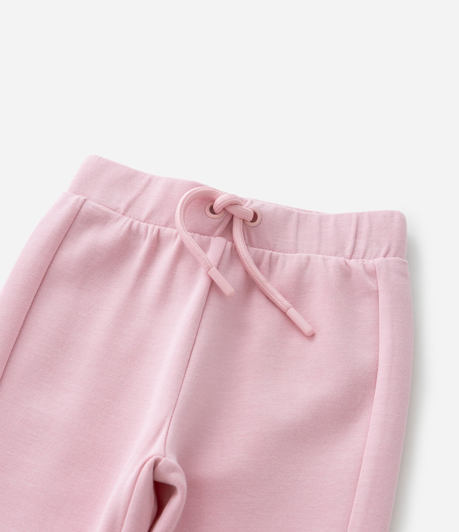 Calça Jogger Infantil em Modal com Recorte Lateral - Tam 0 a 18 Meses Rosa 6