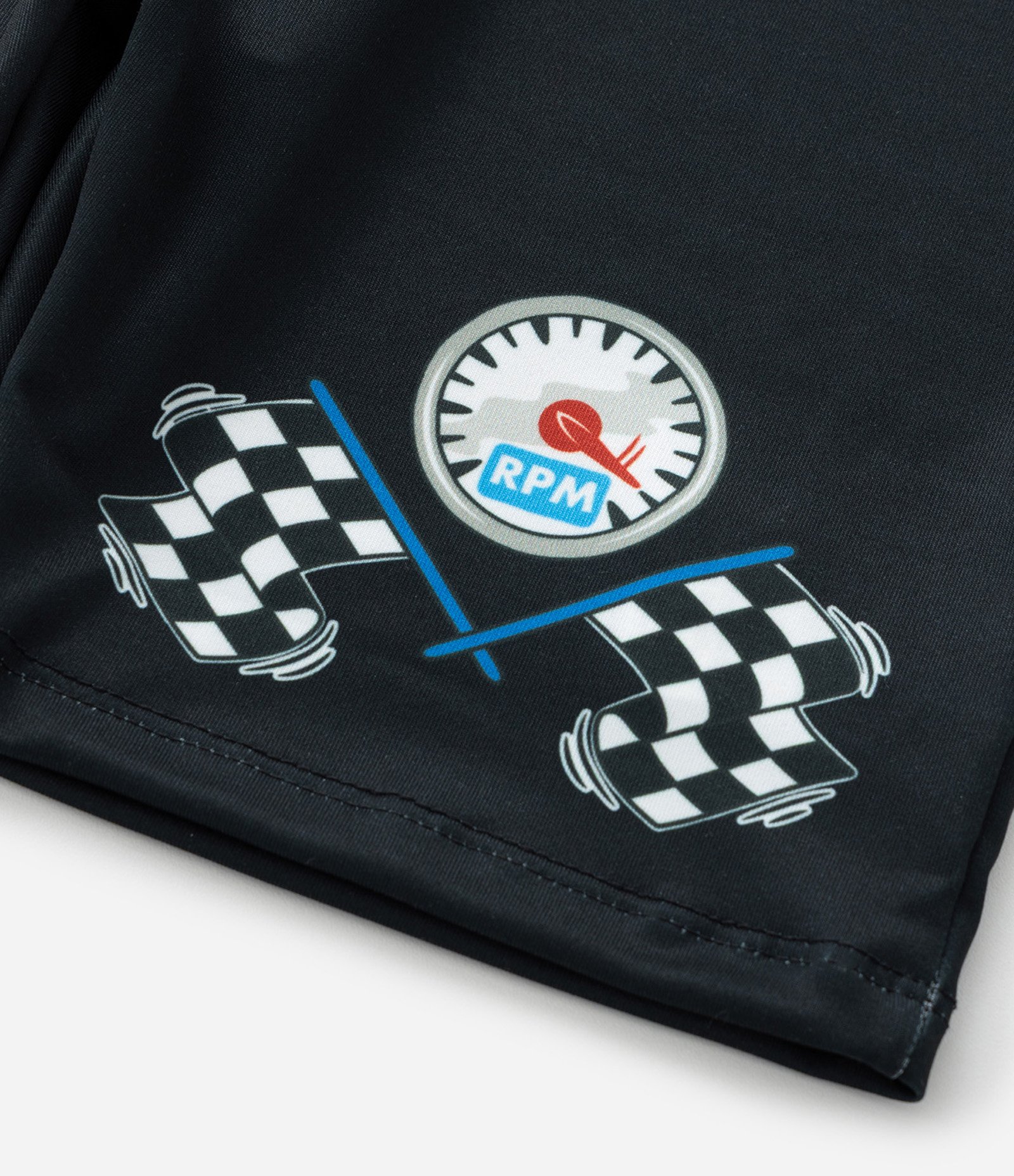 Macacão Infantil com Munhequeiras e Estampa Carros - Tam 3 a 8 Anos Vermelho/Preto 4