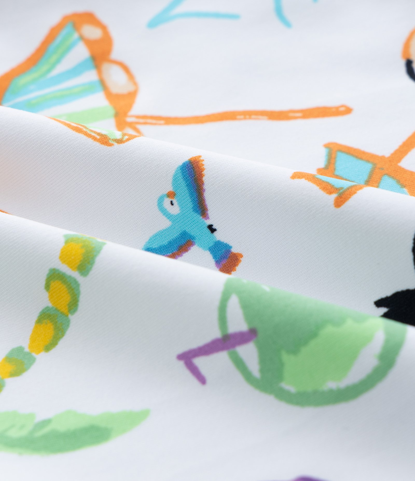 Maiô Infantil com Estampa Tropical e Recorte Vazado - Tam 5 a 14 Anos Multicores 3