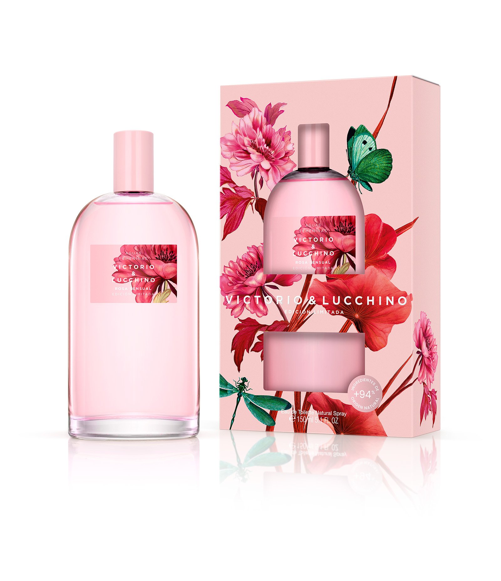V L Aguas Femeninas V L Rosa Sensual Edicion Limitada Eau de Toilette 150 ml 150ml 2