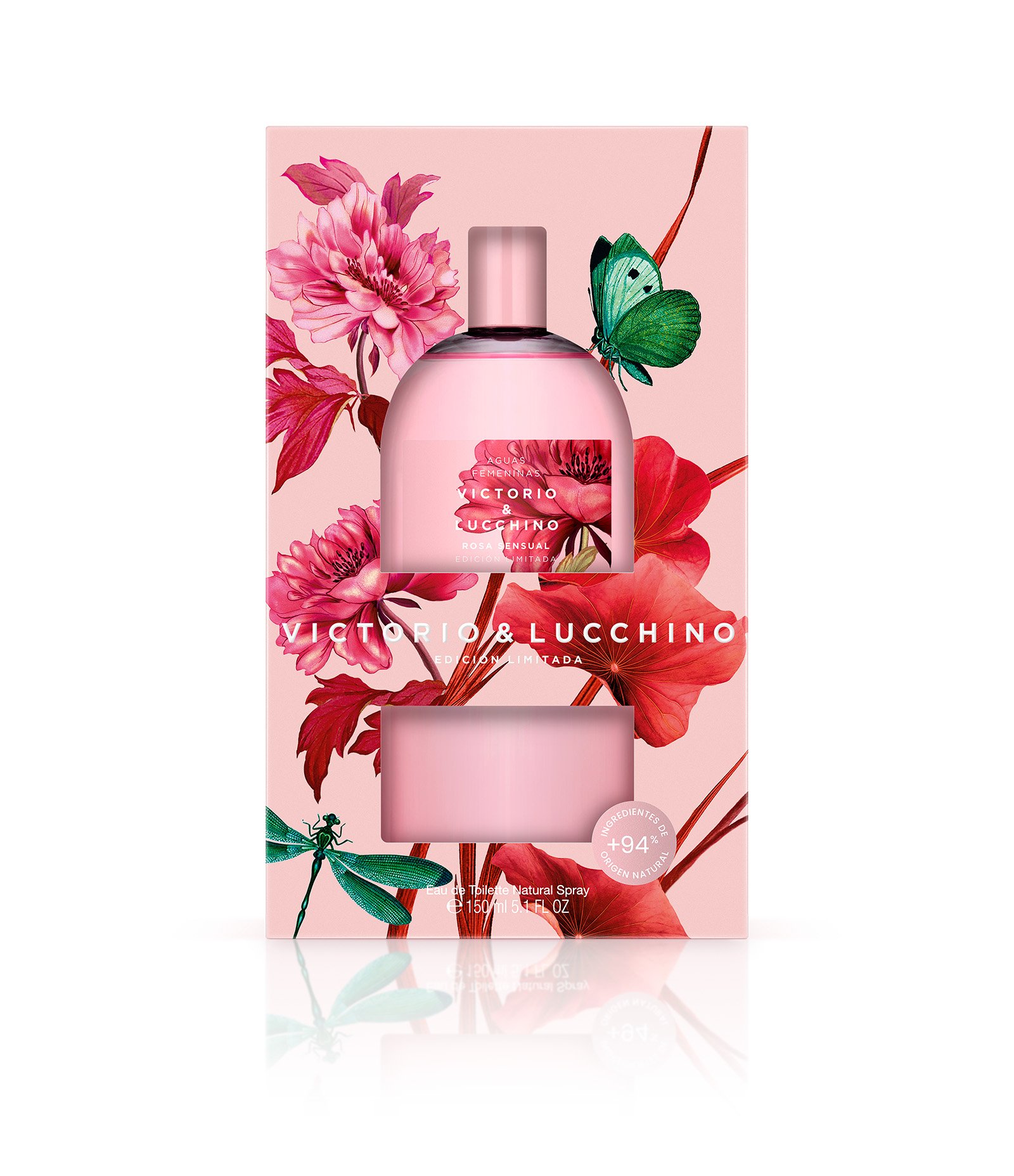V L Aguas Femeninas V L Rosa Sensual Edicion Limitada Eau de Toilette 150 ml 150ml 3