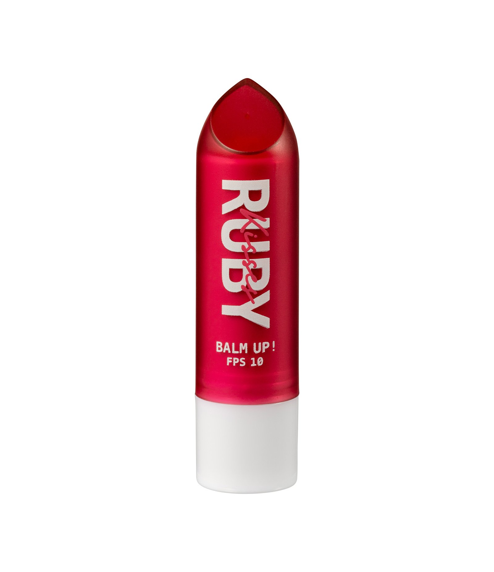 Protetor Labial Hidratante Com Cor FPS10 Balm Up! Stand Up! Ruby Kisses Vermelho 2