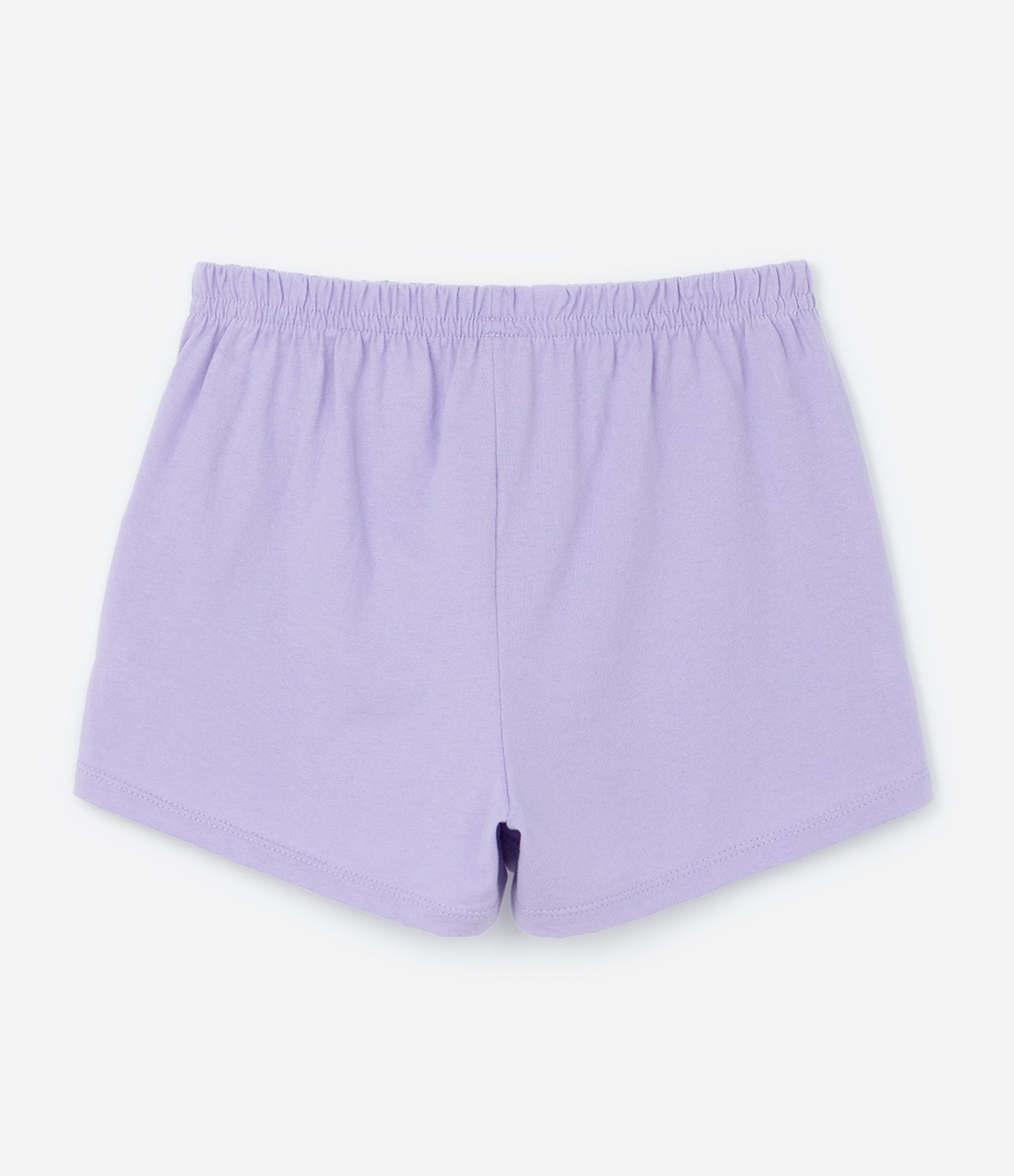 Pijama Athleisure com Listras e Florzinhas - Tam 7 A 16 Anos Branco/Roxo 5