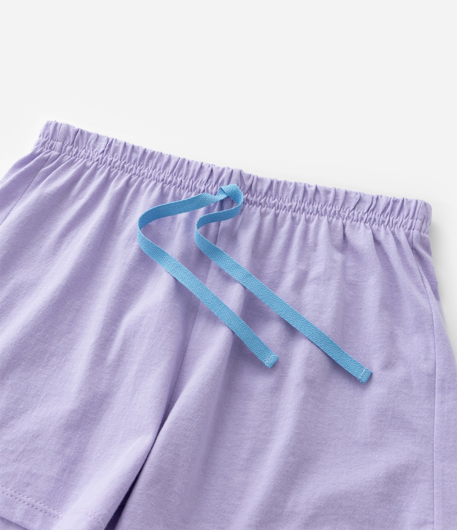 Pijama Athleisure com Listras e Florzinhas - Tam 7 A 16 Anos Branco/Roxo 6