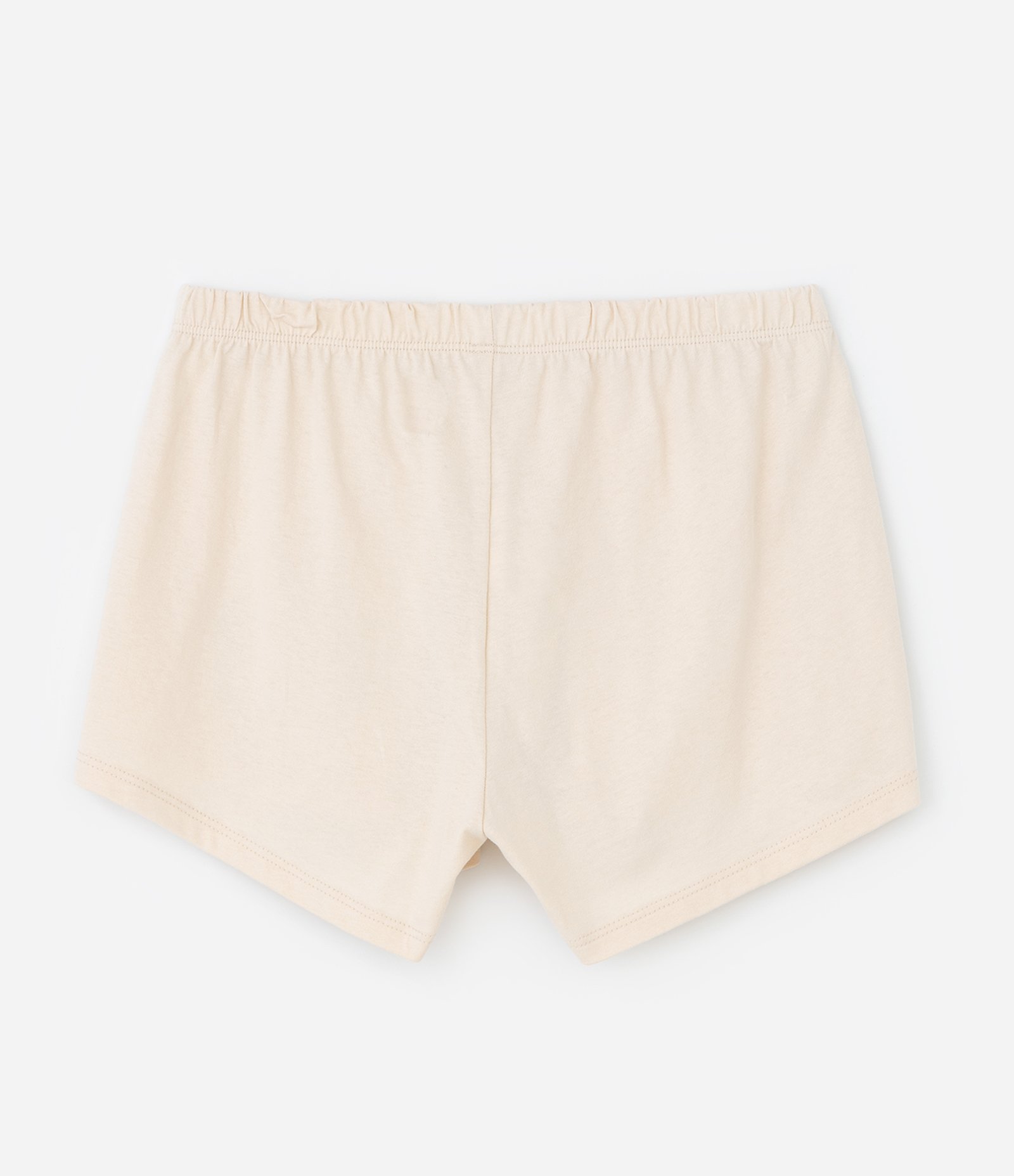 Pijama Curto Infantil em Algodão com Estampa de Capivara - Tam 7 ao 14 Anos Bege 5