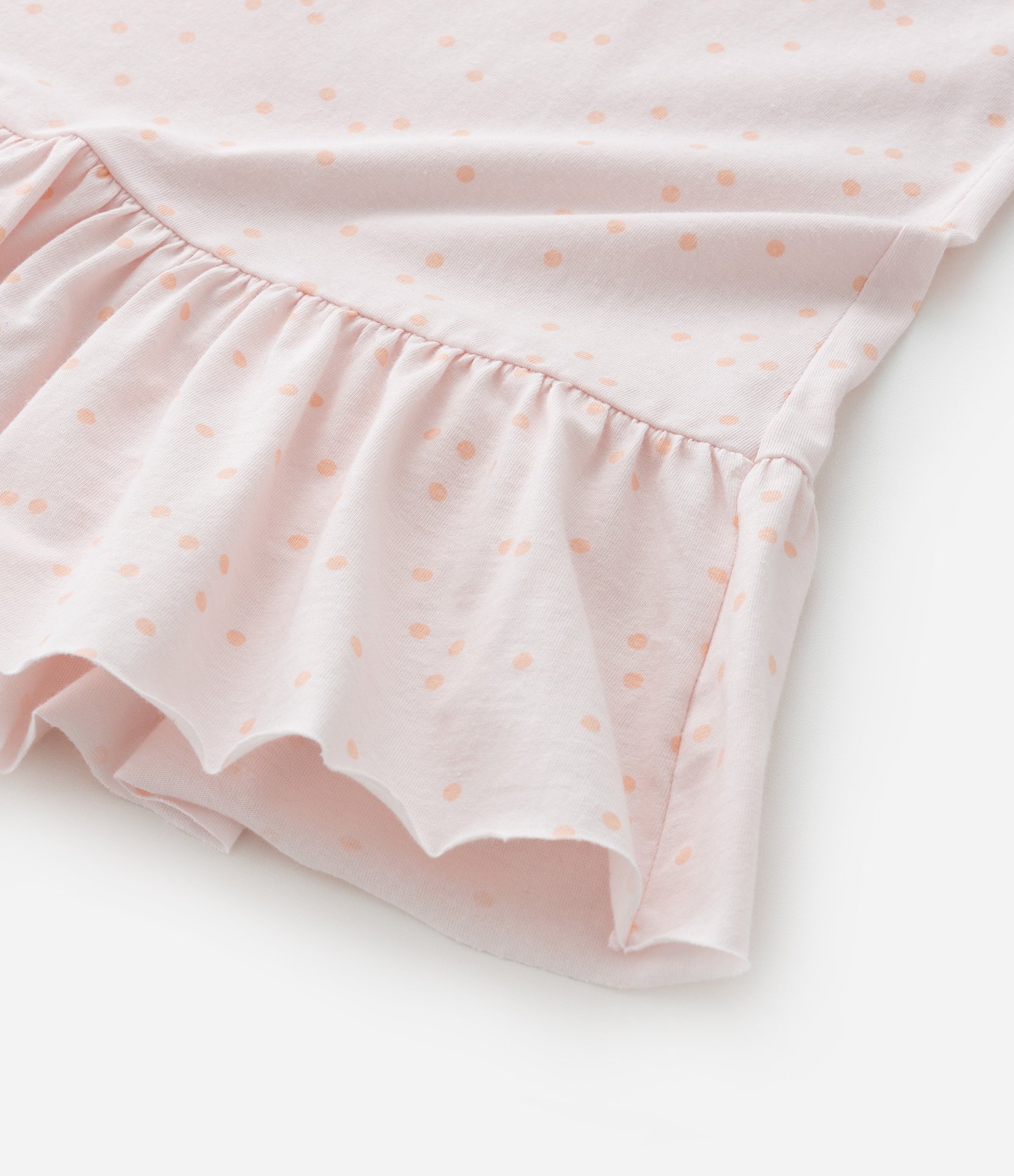 Camisola Infantil com Babados e Estampa de Gatinho que Brilha no Escuro - Tam 4 a 12 anos Rosa 4