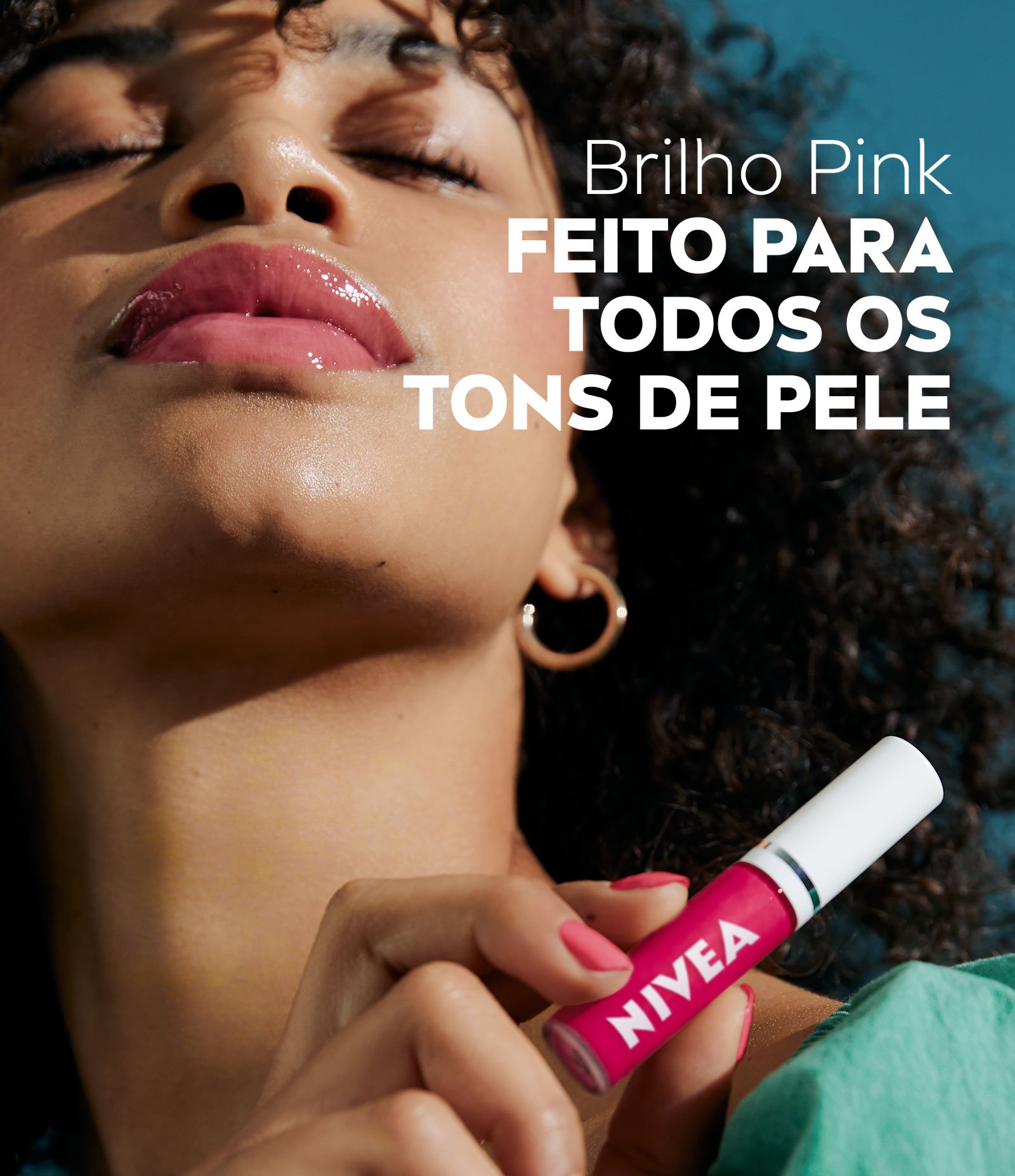 Lip Oil Brilho Nutritivo Pink Rock Nivea Pink Rock 5