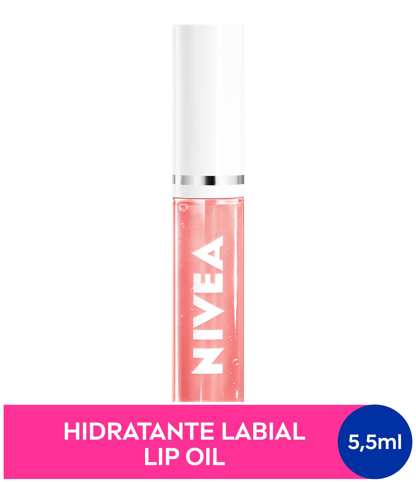 Lip Oil Brilho Nutritivo Rosé Nivea Rosé 2