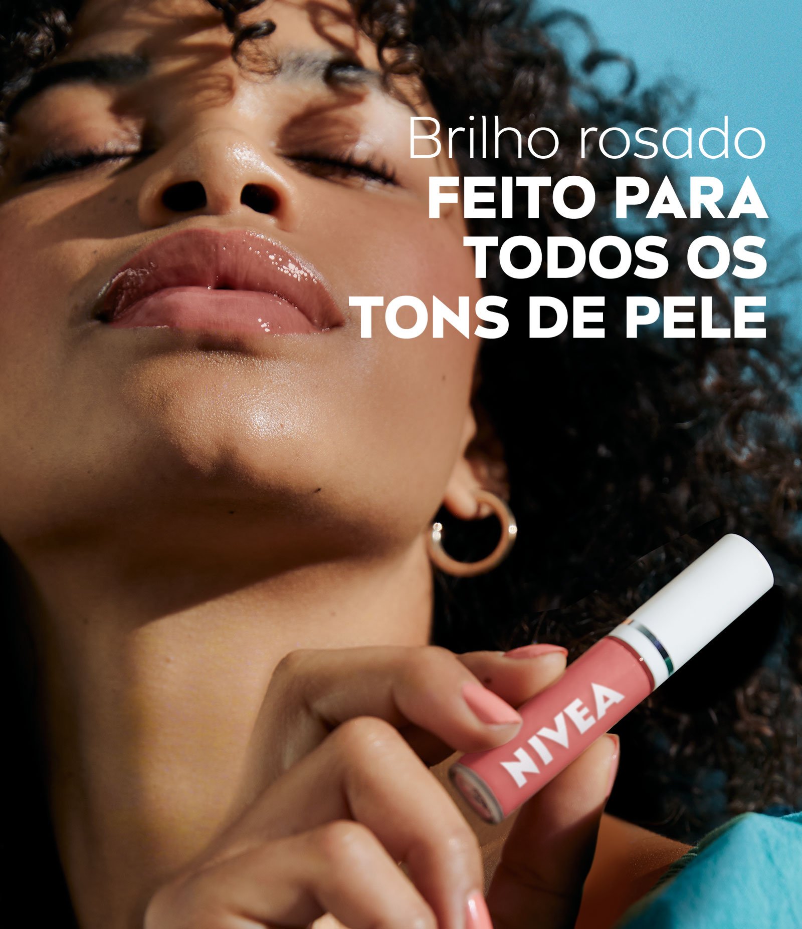 Lip Oil Brilho Nutritivo Rosé Nivea Rosé 5