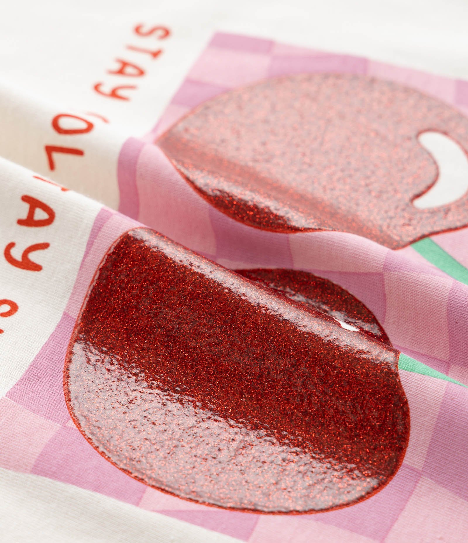 Pijama Infantil com Estampa Cereja -Tam 5 a 14 Anos Bege/Laranja/Rosa 9