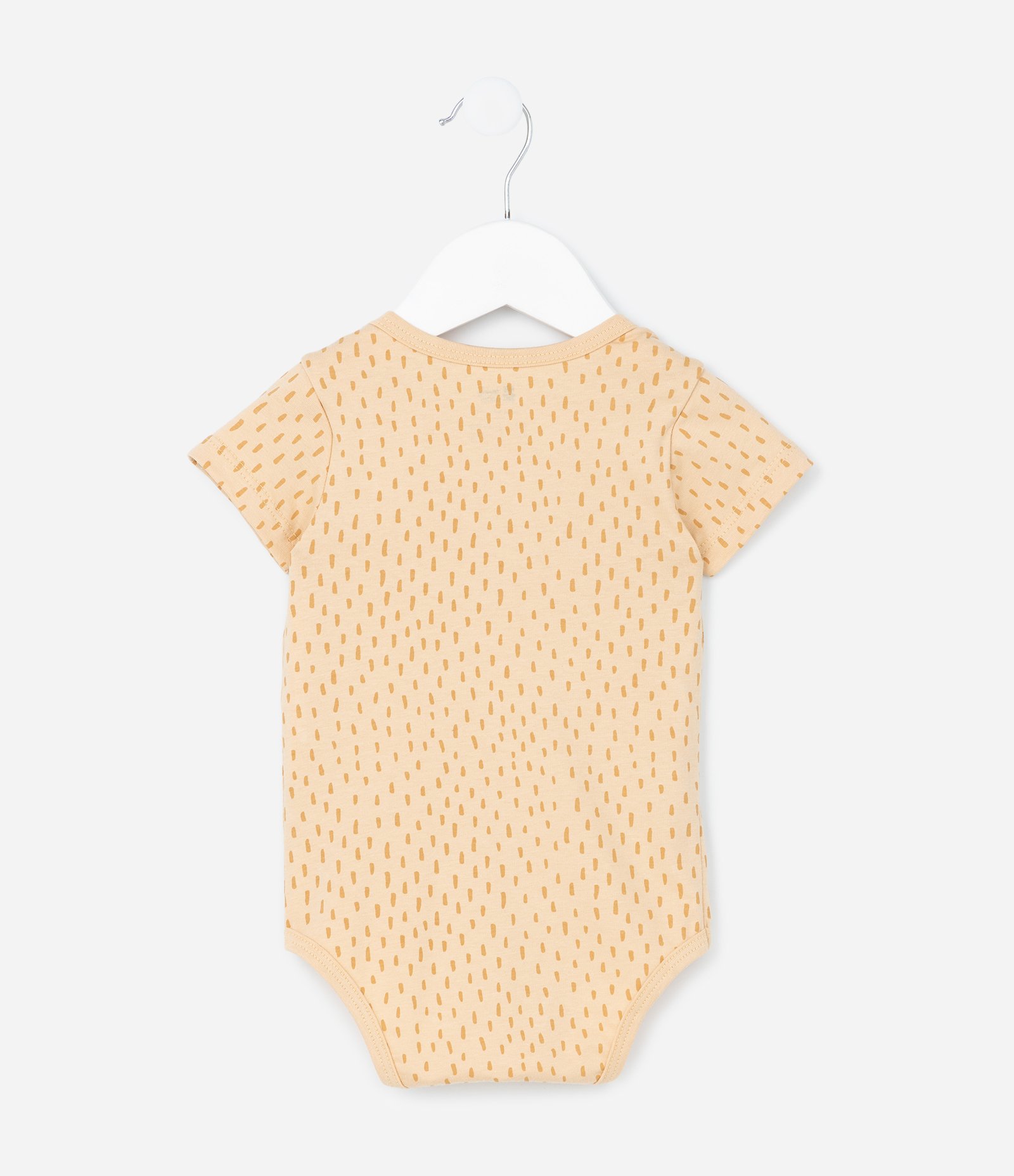 Body Infantil com Estampa de Bichinhos - Tam RN a 18 meses Laranja 3