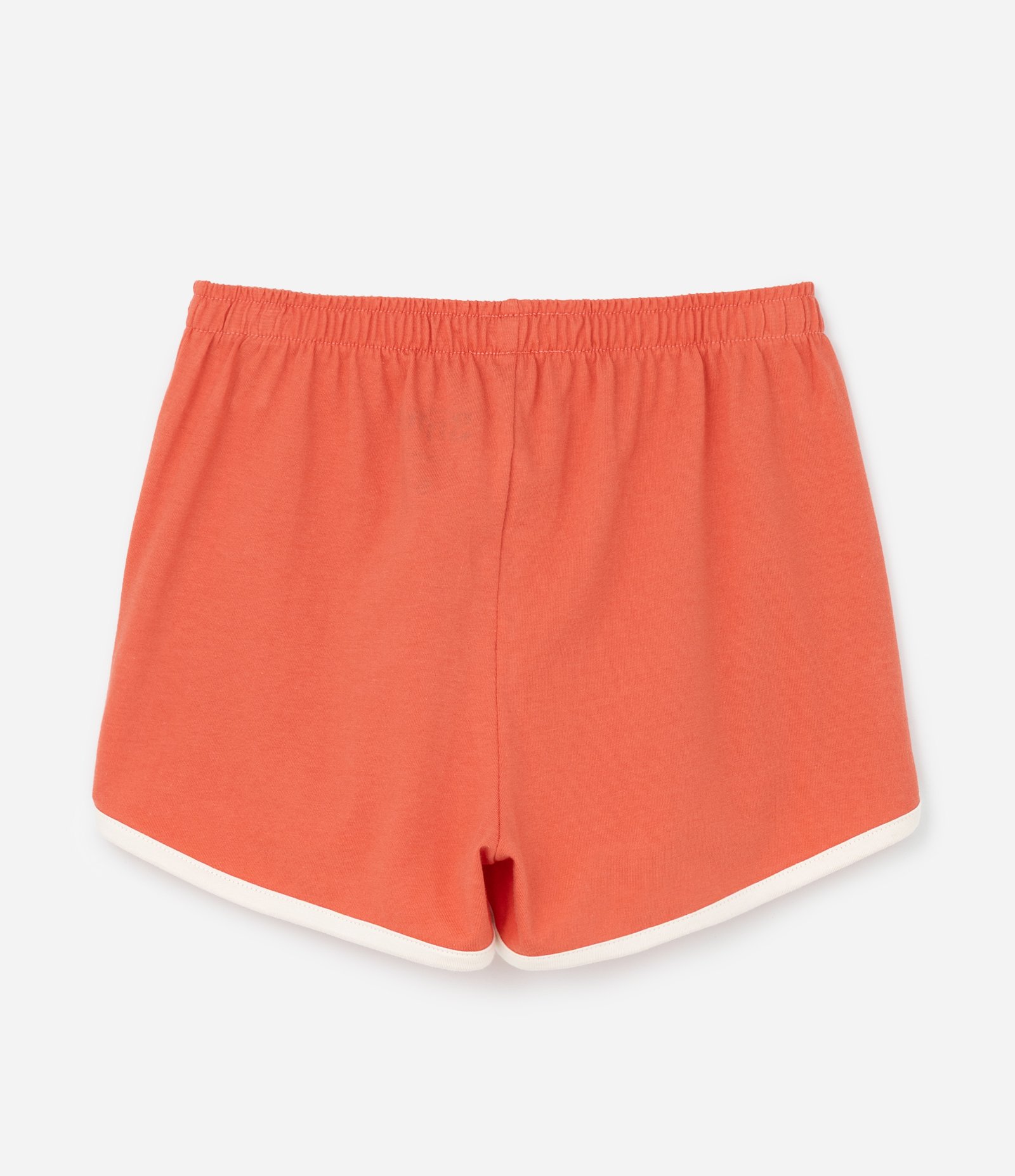 Pijama Infantil com Estampa do Stitch Ohana - Tam 2 a 14 Anos Bege/Laranja 5