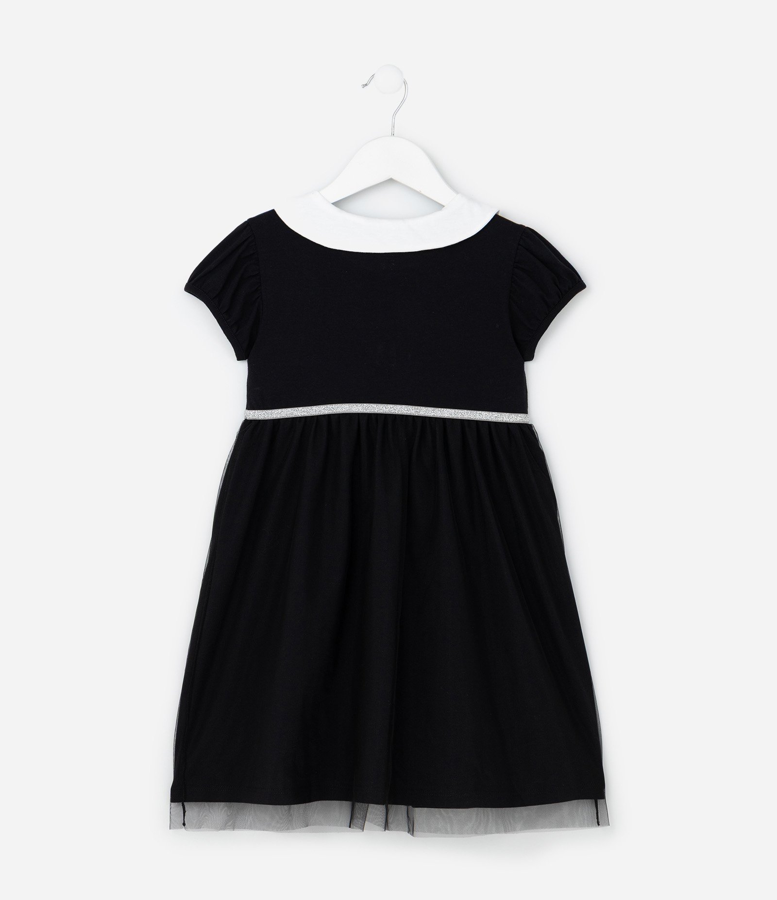 Camisola Infantil com Estampa Teia de Aranha - Tam 4 a 10 Anos Preto 2