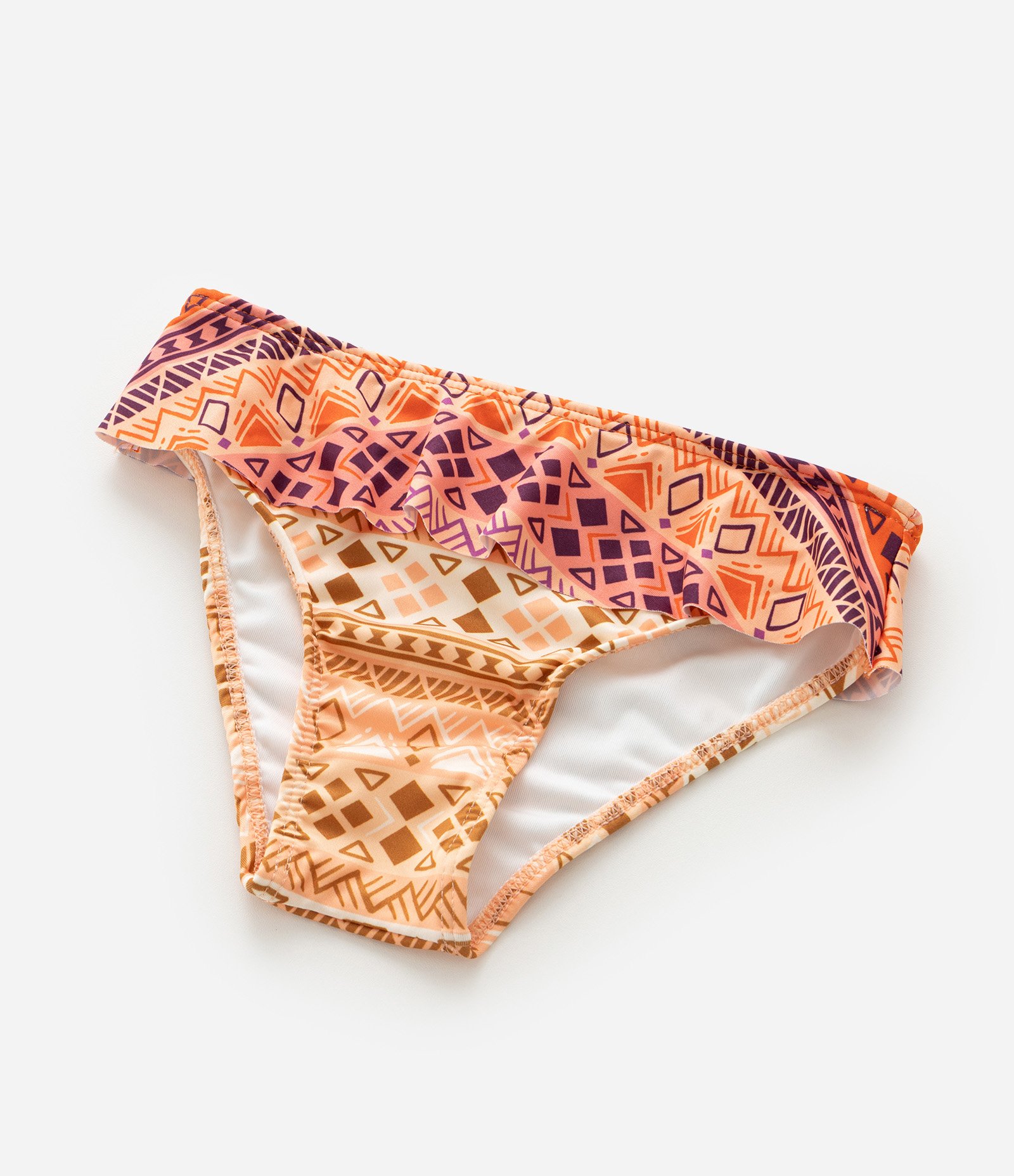 Biquíni Infantil com Proteção UV e Estampa Moana - Tam 3 a 8 Anos Laranja 9