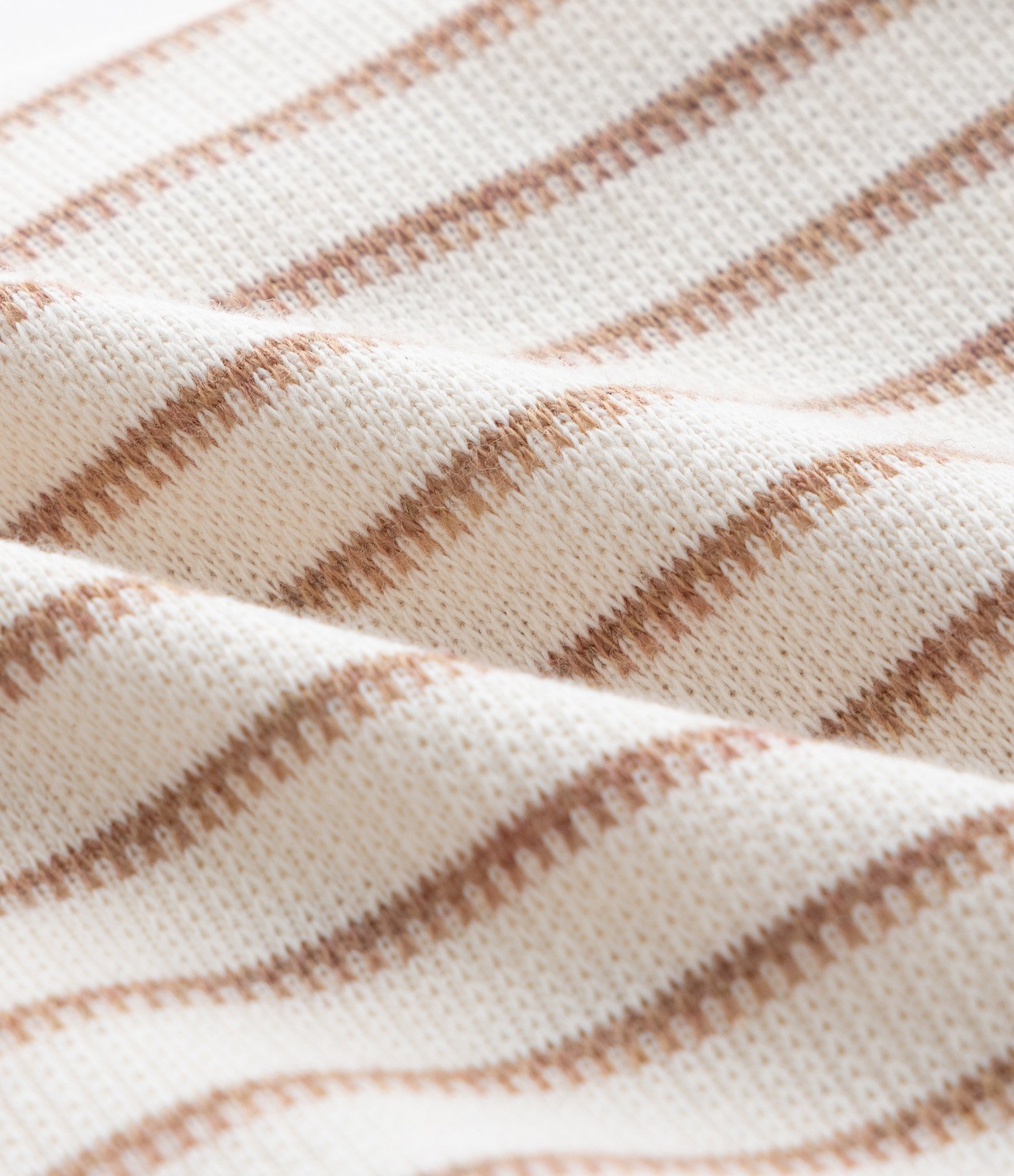 Bermuda Infantil com Estampa Listrada - Tam 1 a 6 Anos Bege/Marrom 4