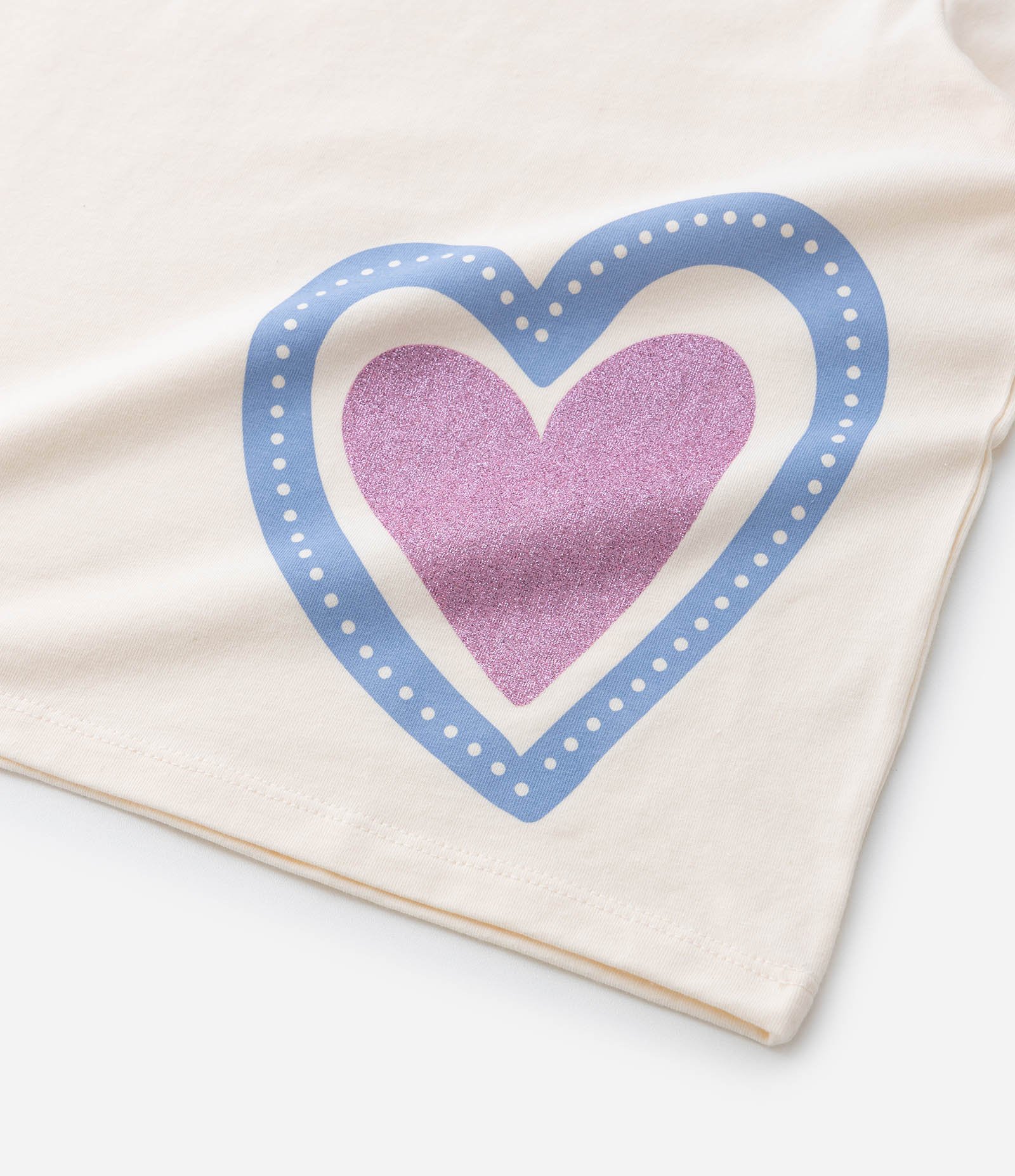 Blusa Cropped Infantil com Bordado em Paetês - Tam 5 a 14 Anos Bege 6