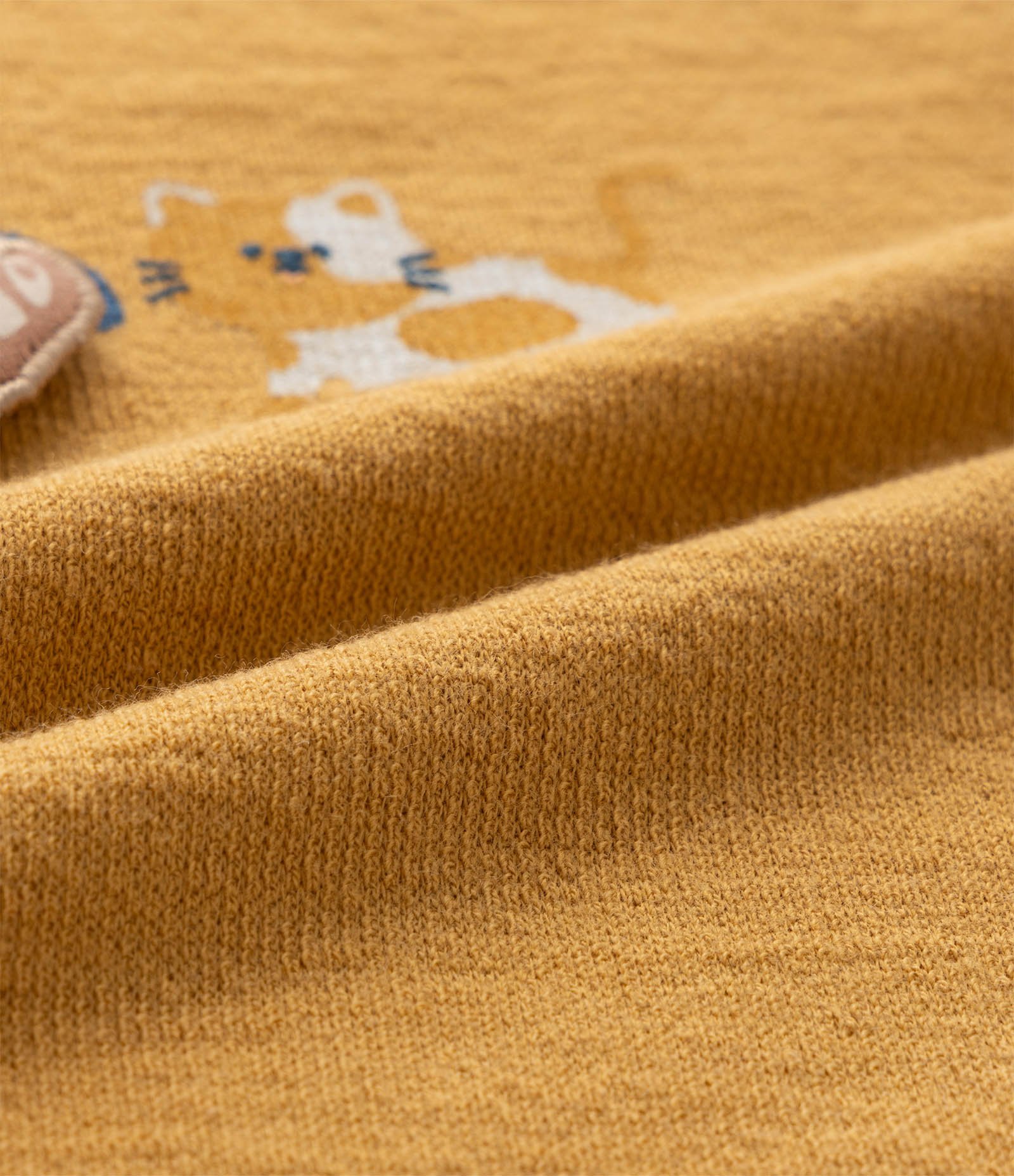 Conjunto Infantil com Estampa Cachorros no Escorregador - Tam 0 a 18 meses Amarelo 10