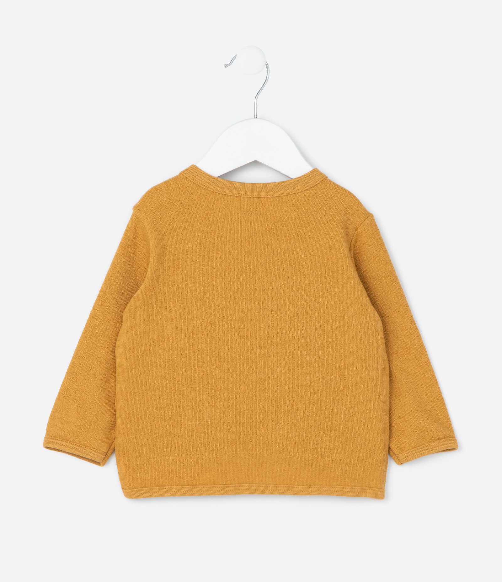 Conjunto Infantil com Estampa Cachorros no Escorregador - Tam 0 a 18 meses Amarelo 4