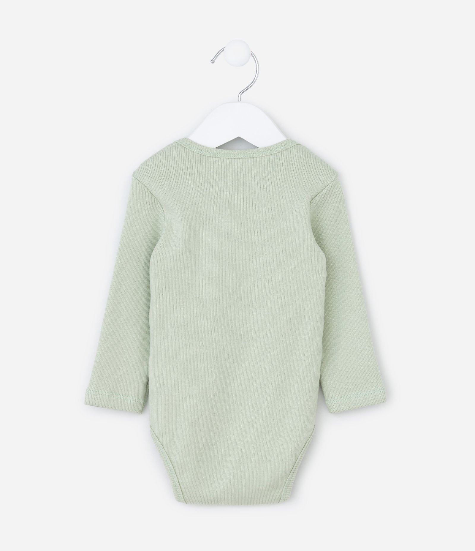 Body Infantil em Ribana Básico - Tam RN a 18 meses Verde 2