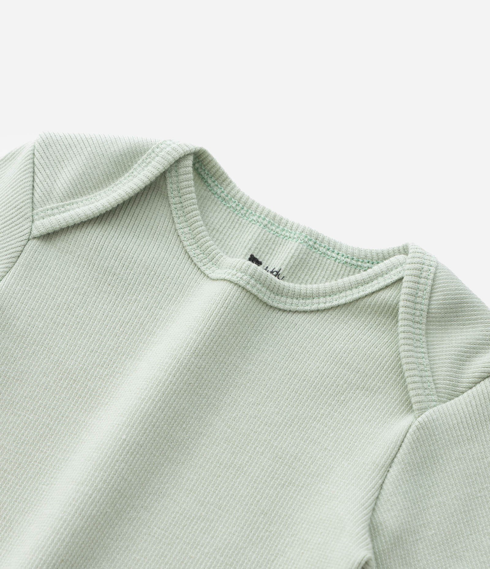 Body Infantil em Ribana Básico - Tam RN a 18 meses Verde 5