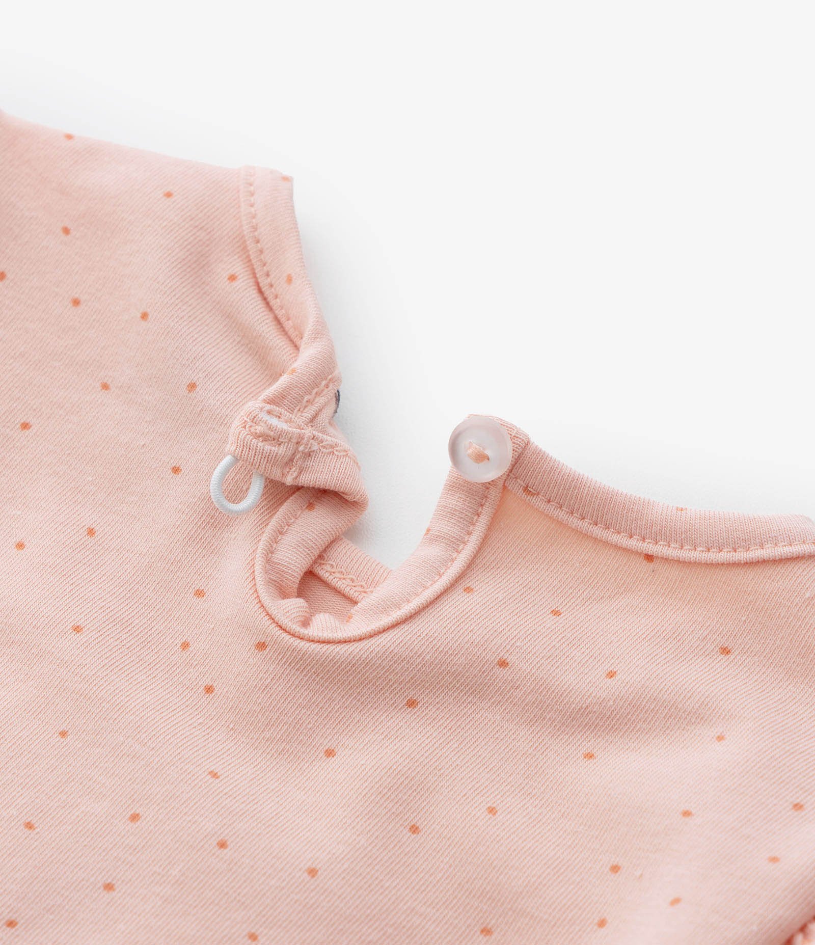 Body Infantil com Estampa Interativa Borboleta - Tam 0 a 18 meses Rosa Pêssego 5