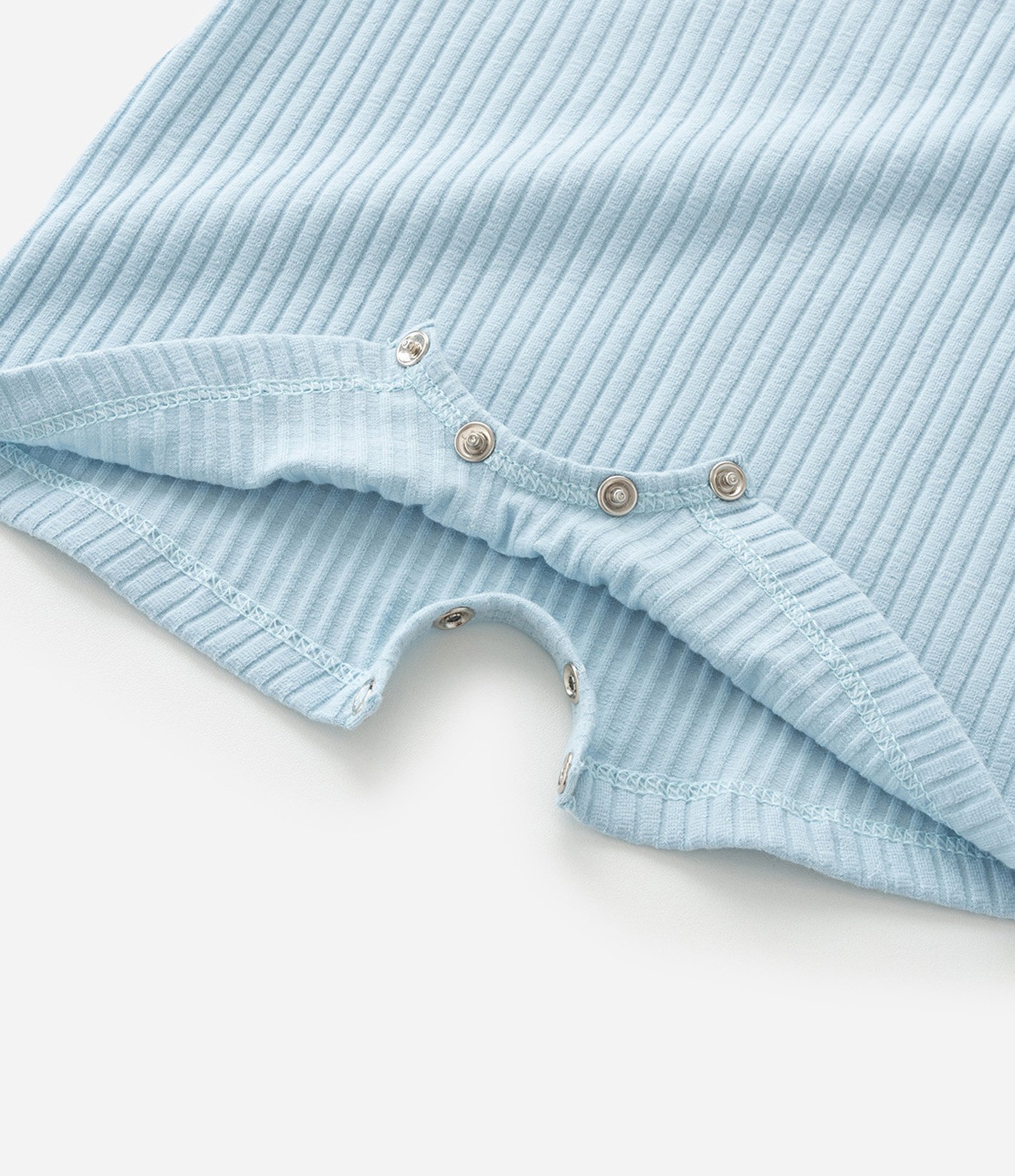 Macacão Infantil Canelado com Bordado Caminhão - Tam 0 a 18 Meses Azul 6