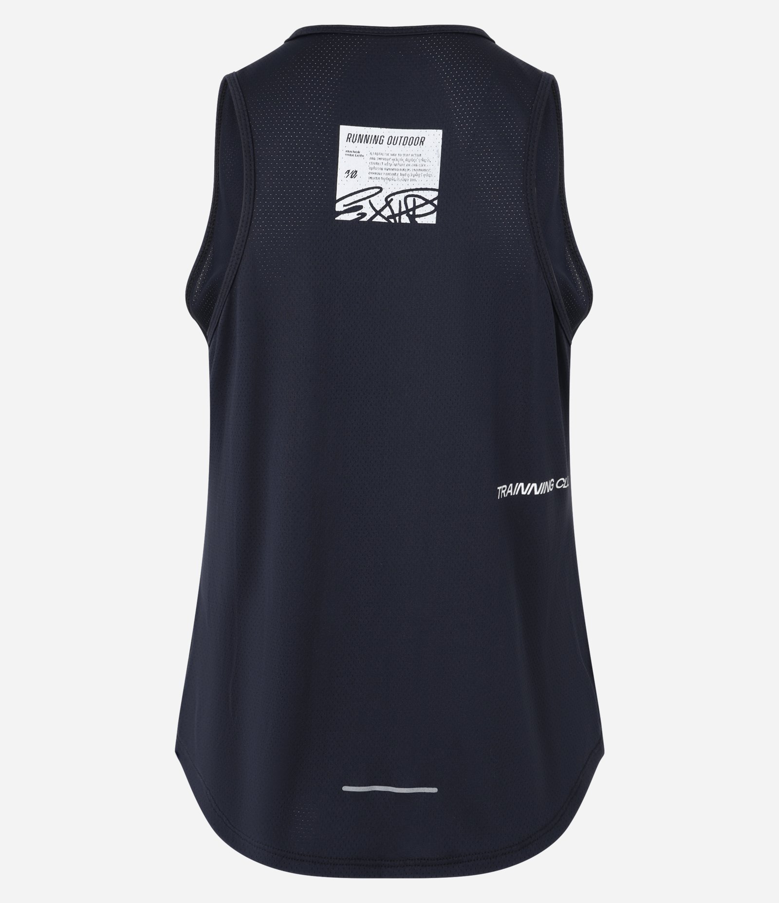 Regata Nadador Esportiva com Estampa de Corrida Preto 7