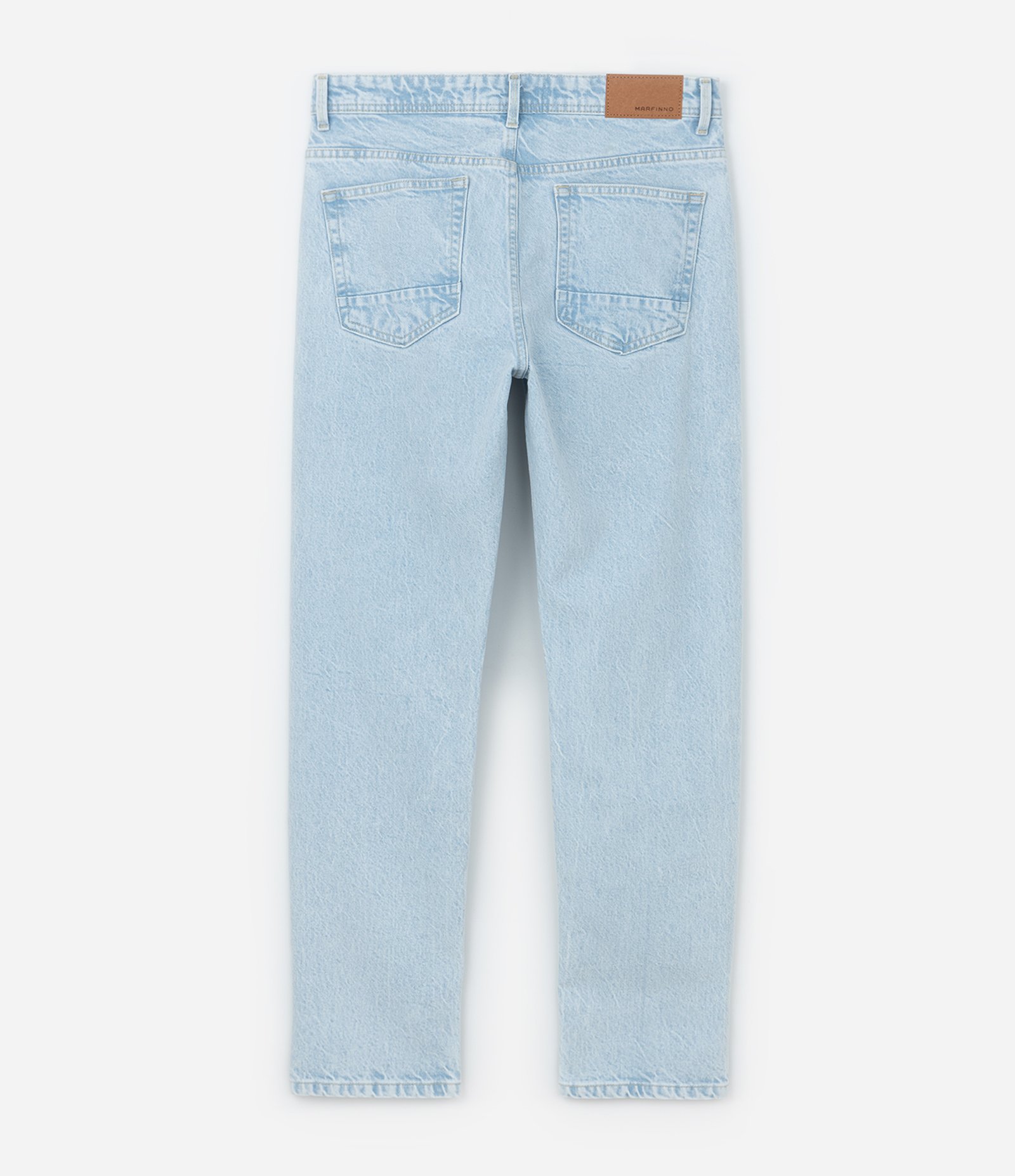Calça Slim em Jeans com Elastano e Lavagem Azul 8