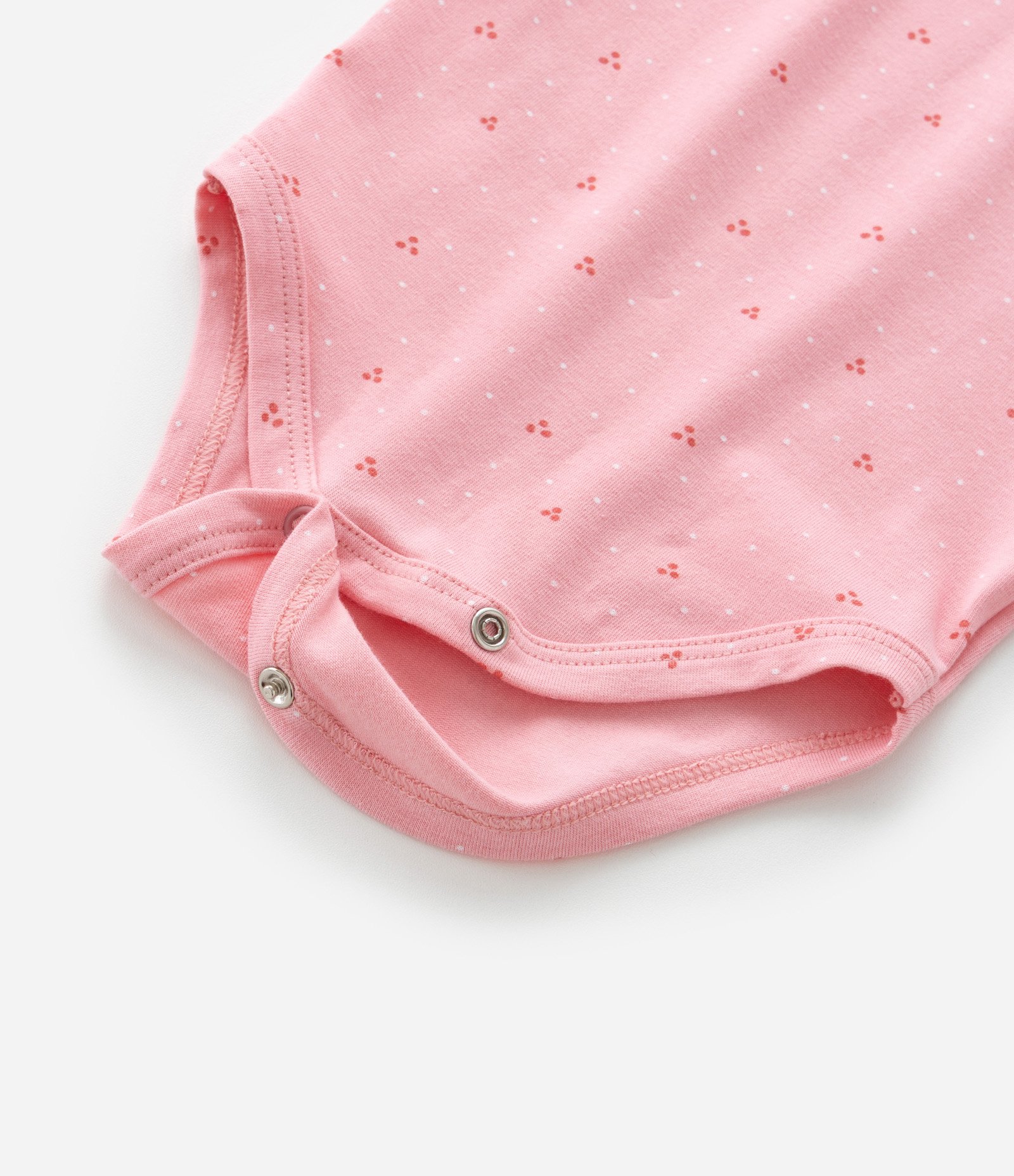 Body Infantil com Estampa em Poá - Tam 0 a 18 meses Rosa 6
