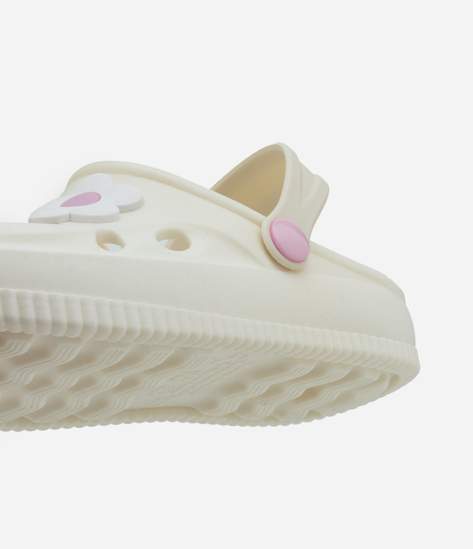 Sandália Babuche Infantil com Patch de Capivara - Tam 24 a 35 Off White 4