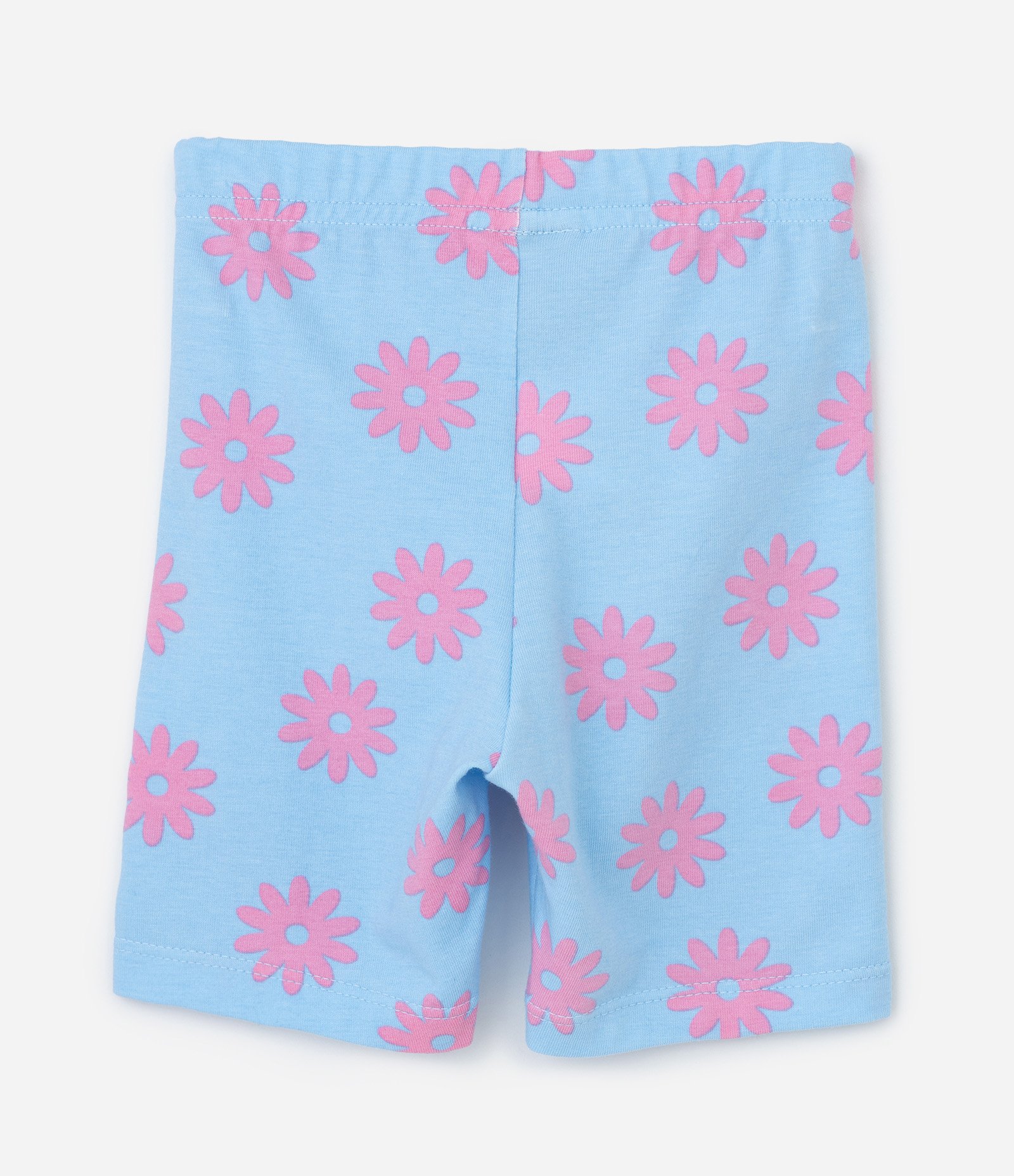 Conjunto Curto Infantil com Estampa Bluey - Tam 1 a 6 Anos Bege/Azul 6