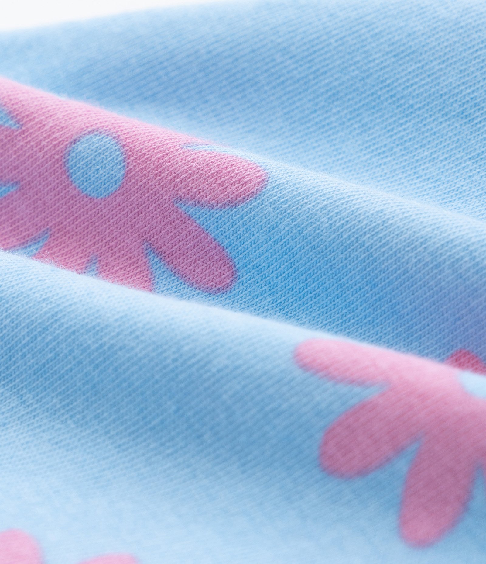 Conjunto Curto Infantil com Estampa Bluey - Tam 1 a 6 Anos Bege/Azul 7