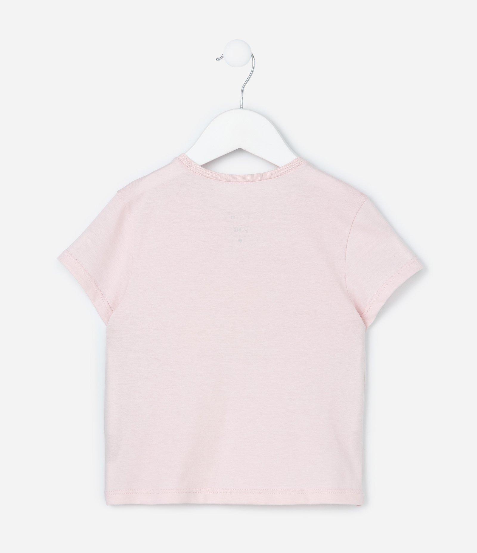 Blusa Infantil com Estampa de Torrada com Geléia - Tam 1 a 6 Anos Rosa 3