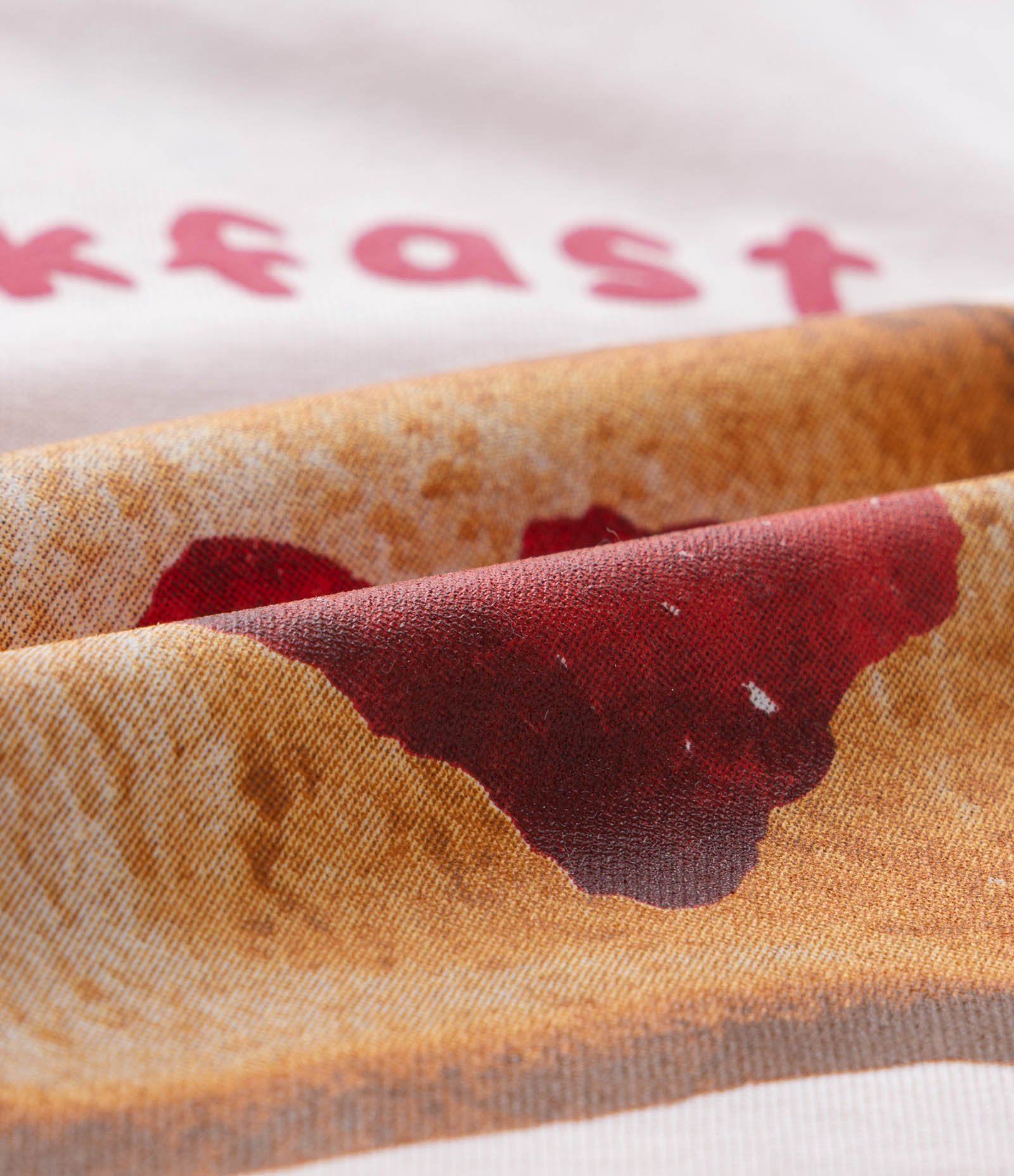 Blusa Infantil com Estampa de Torrada com Geléia - Tam 1 a 6 Anos Rosa 4