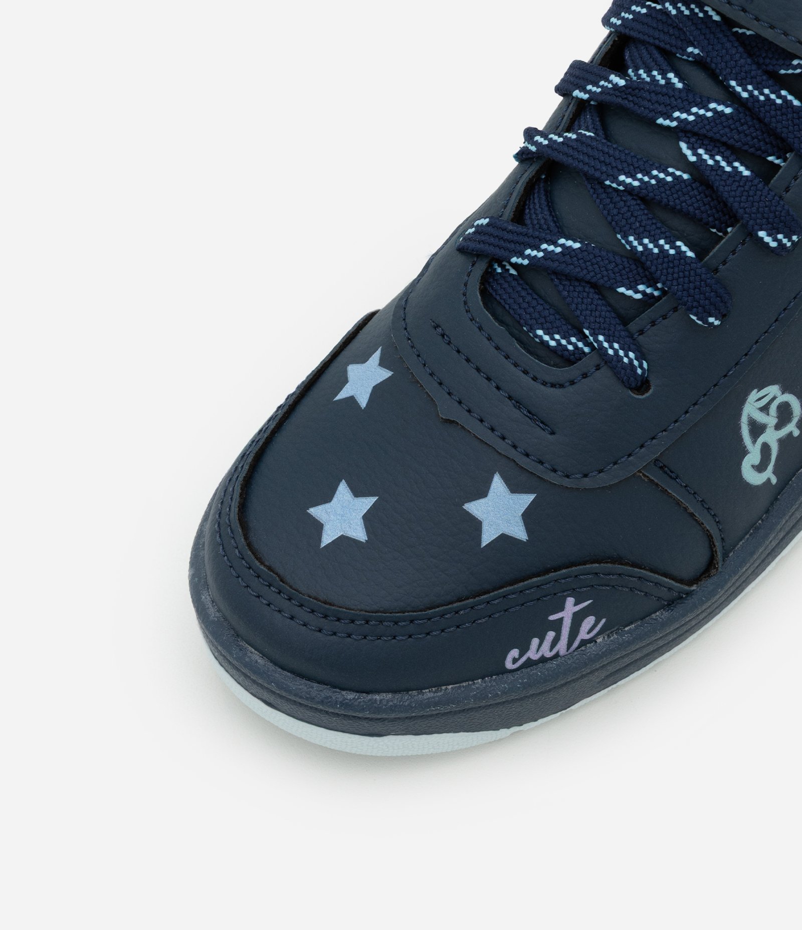 Tênis Infantil Abotinado com Estampa do Stitch - Tam 28 ao 34 Azul 4