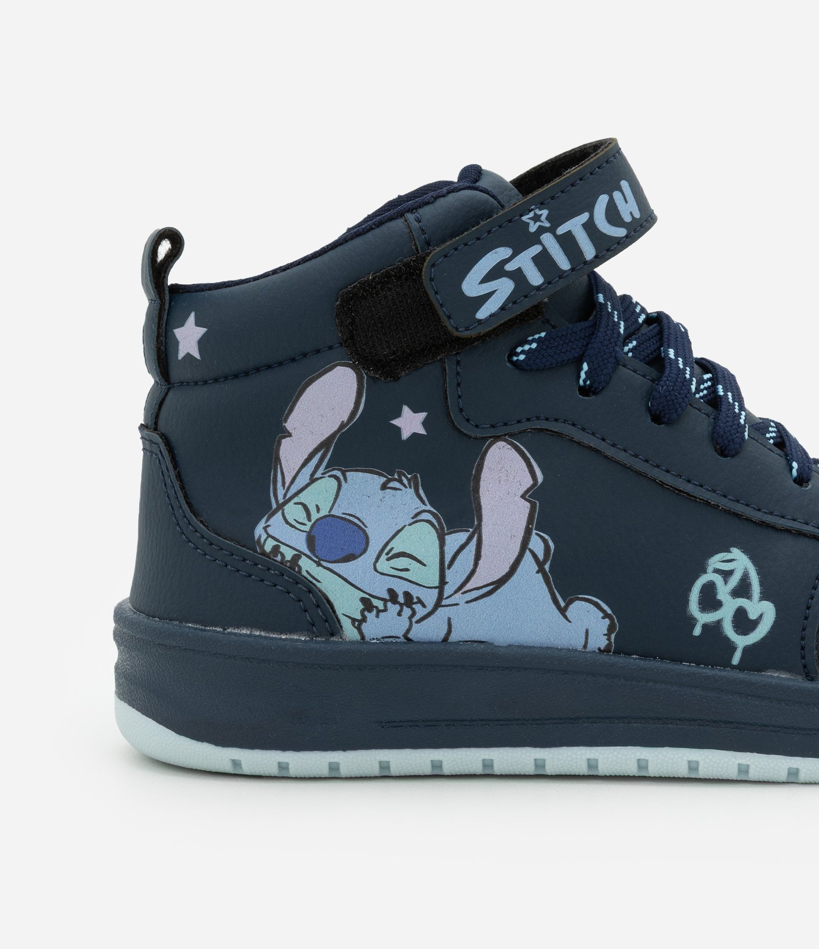 Tênis Infantil Abotinado com Estampa do Stitch - Tam 28 ao 34 Azul 5