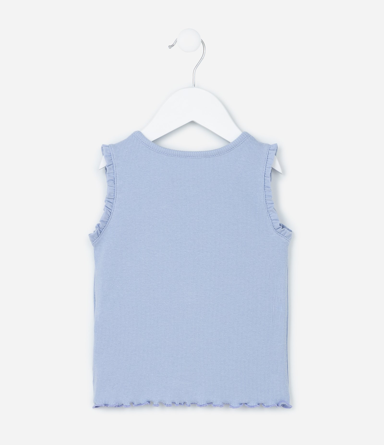 Regata Infantil em Ribana com Estampa Bluey - Tam 1 a 6 Anos Azul 2